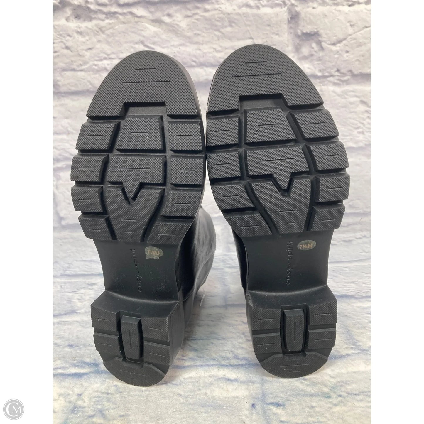 Boots Ankle Flats By Easy Spirit In Black, Size: 7.5