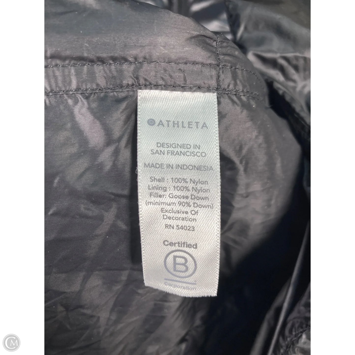 Jacket Puffer & Quilted By Athleta In Black, Size: Lp