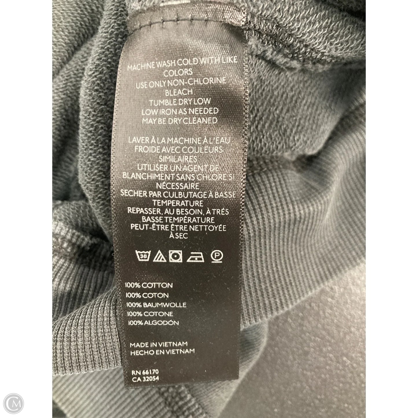 Sweatshirt Hoodie By We The Free In Grey, Size: S