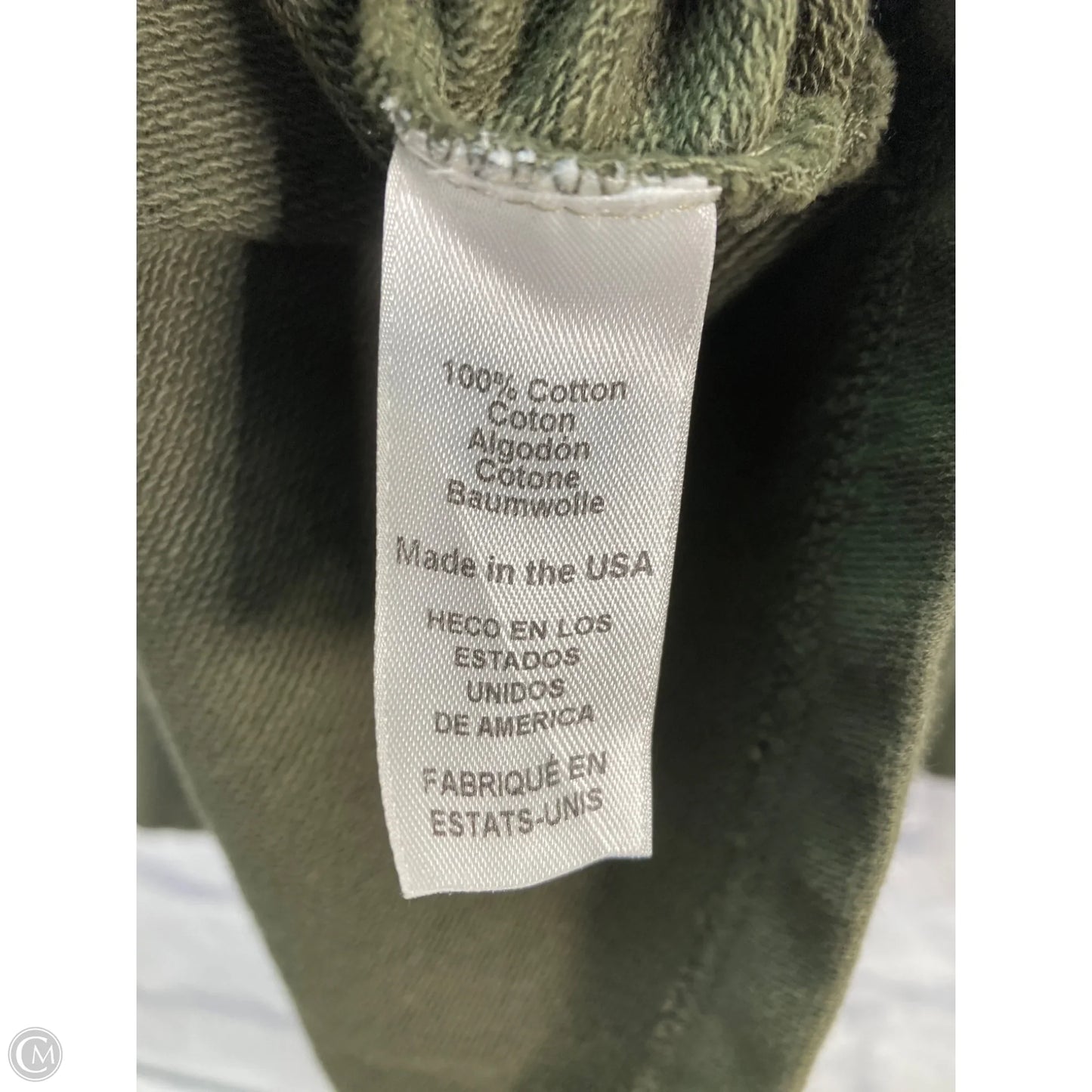 Top Long Sleeve By Michael Stars In Green, Size: Xl