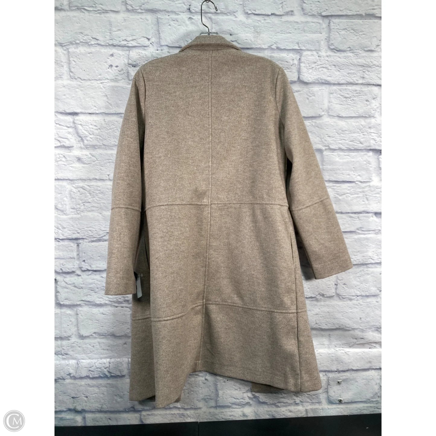 Coat Trench Coat By Joie In Tan, Size: M