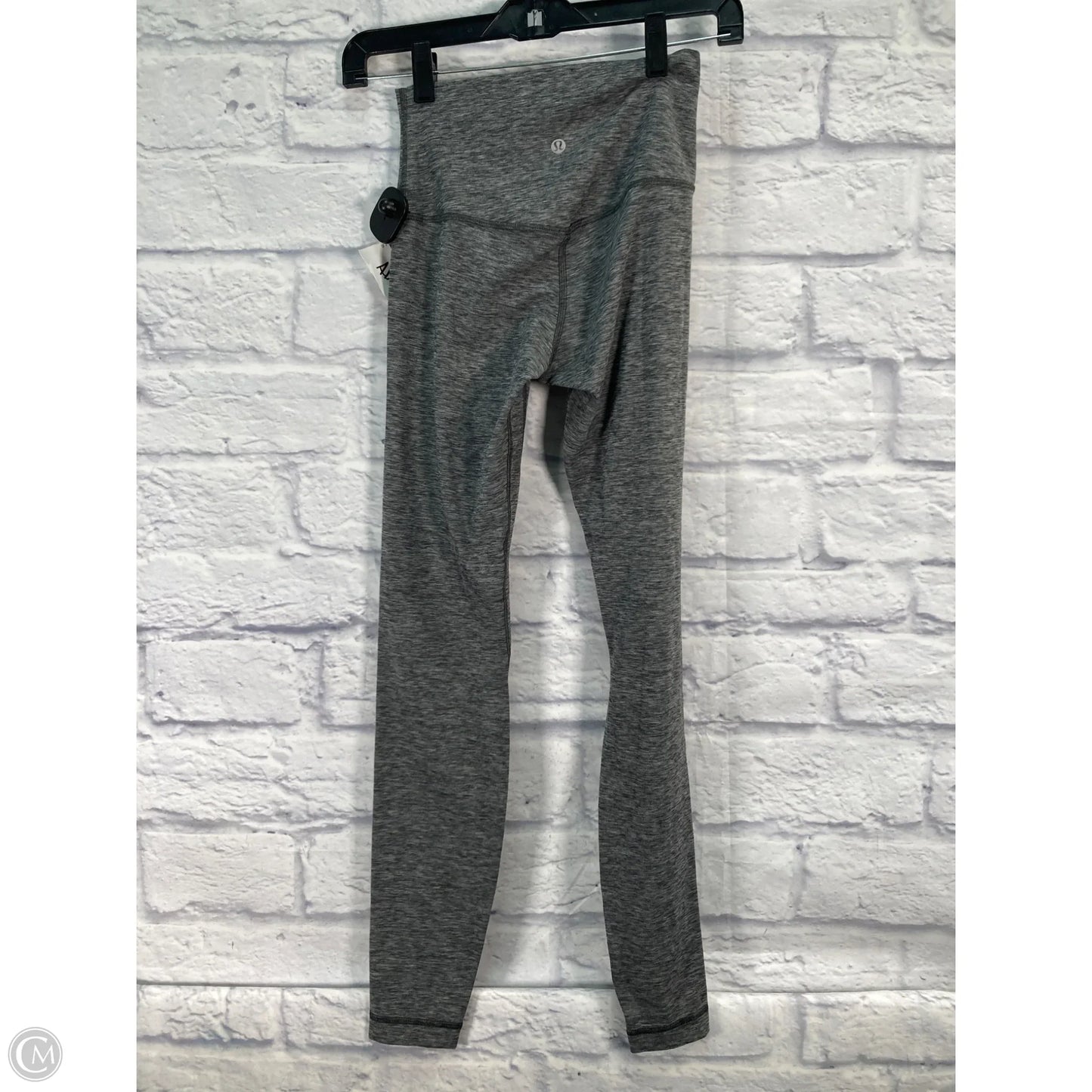 Athletic Leggings By Lululemon In Grey, Size: 4