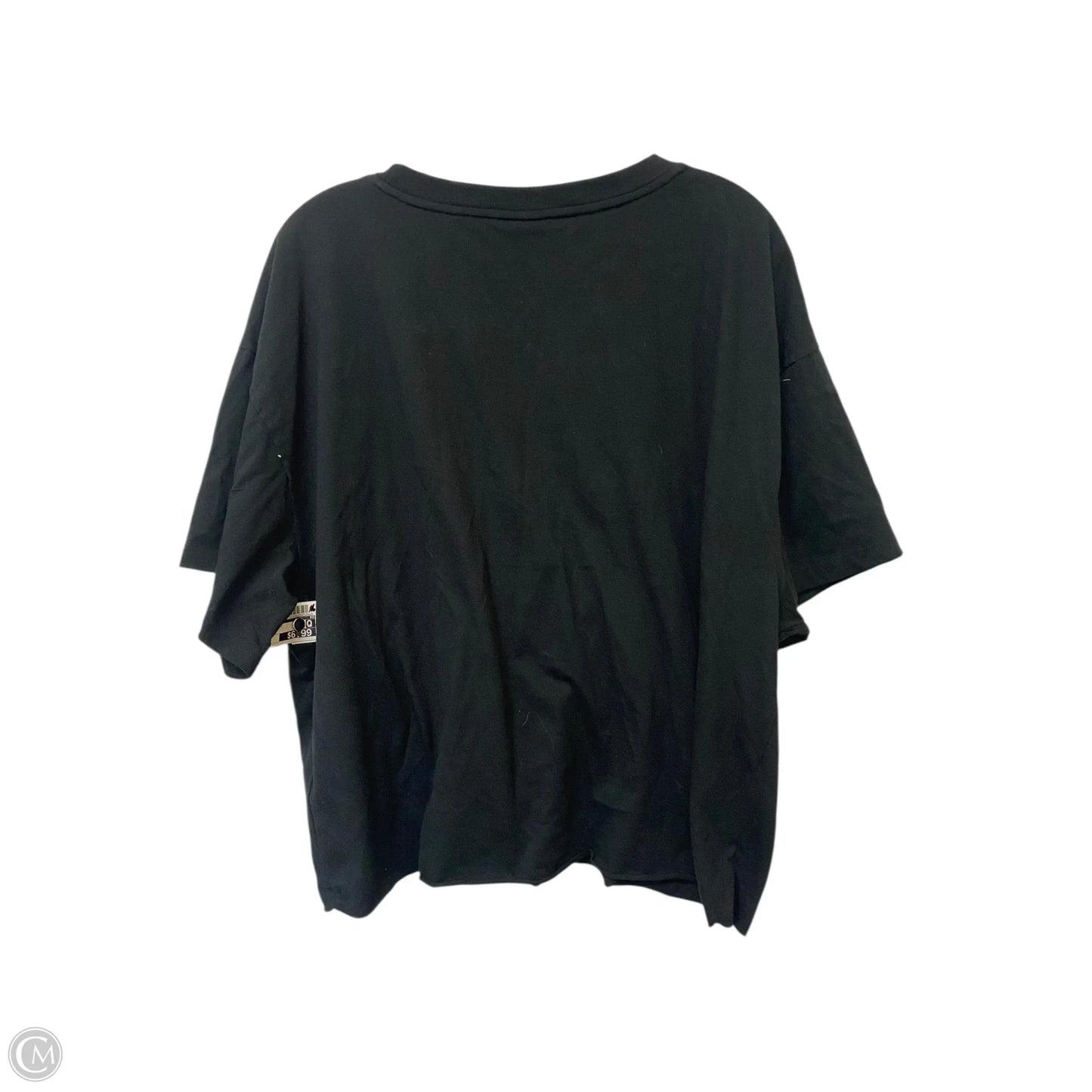 Top Short Sleeve Basic By Wild Fable In Black, Size: 2x