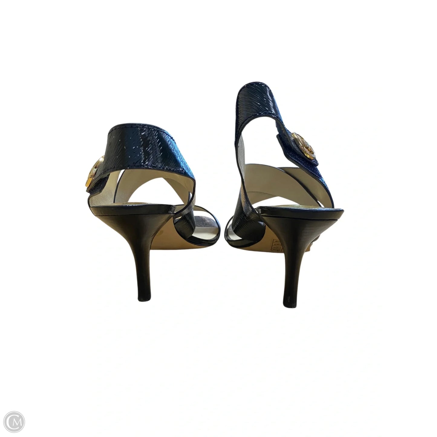Shoes Heels Kitten By Michael Kors In Black, Size: 8.5