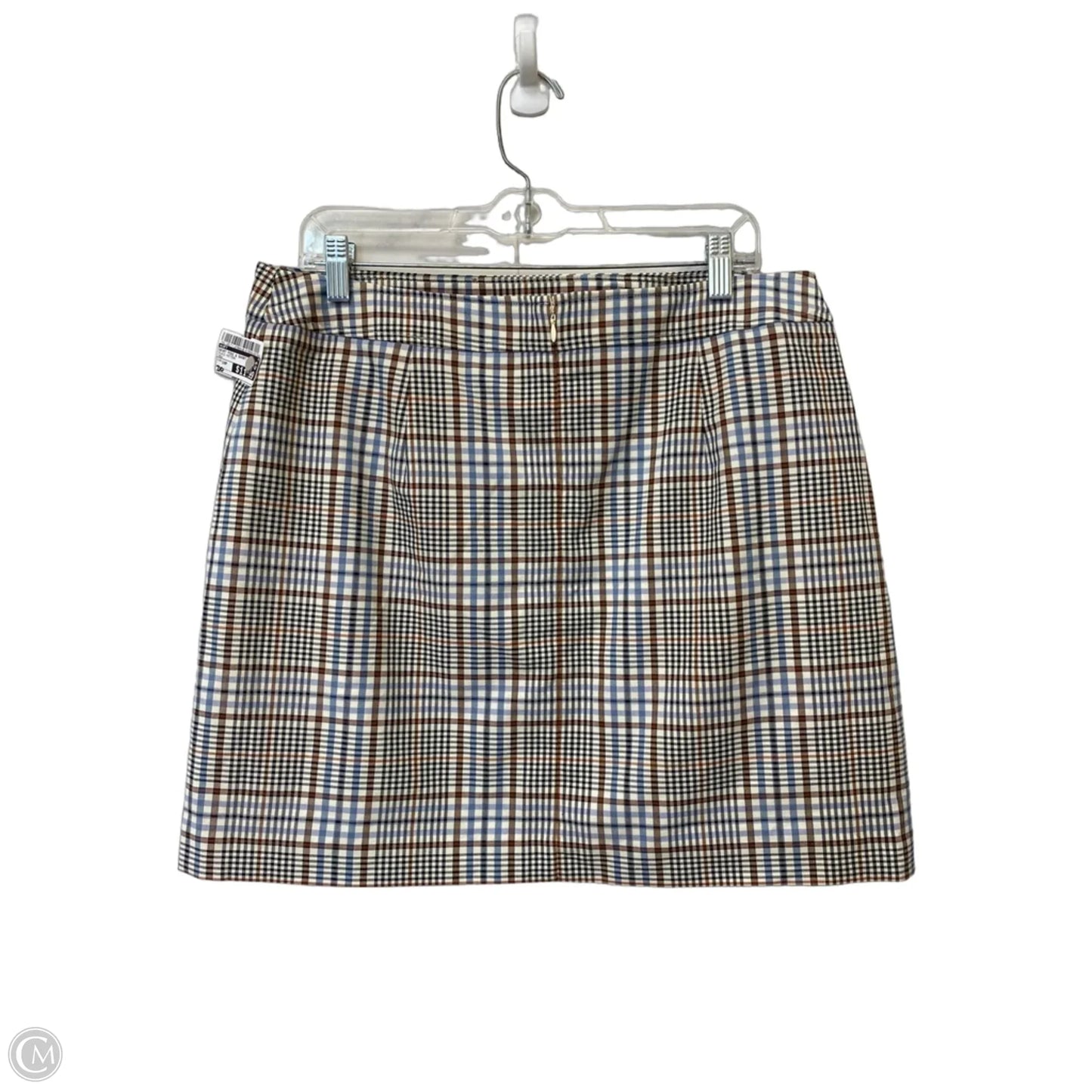 Skirt Mini & Short By Loft In Plaid Pattern, Size: 14p