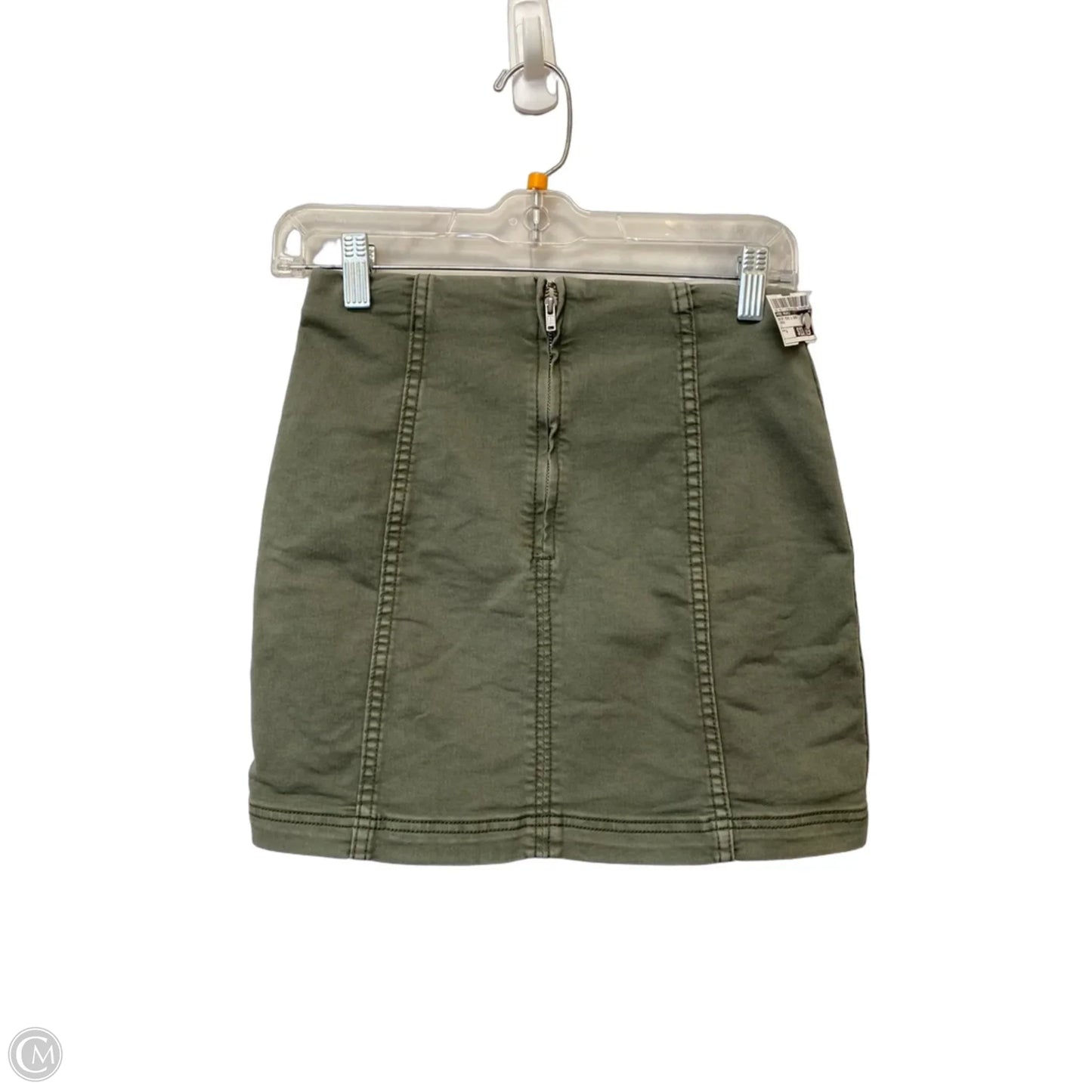 Skirt Mini & Short By Free People In Green, Size: 4
