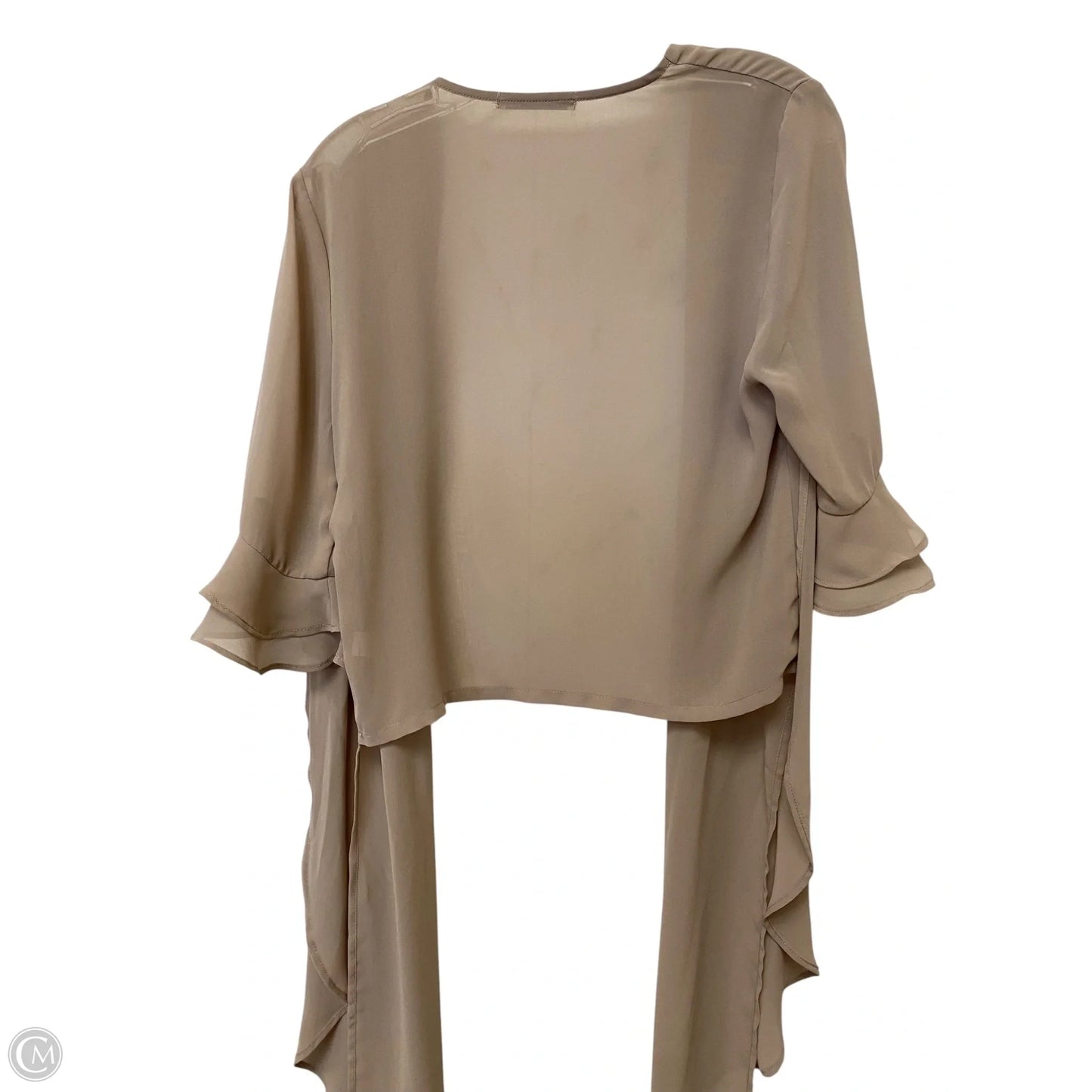 Shawl By Active Usa In Tan, Size: M