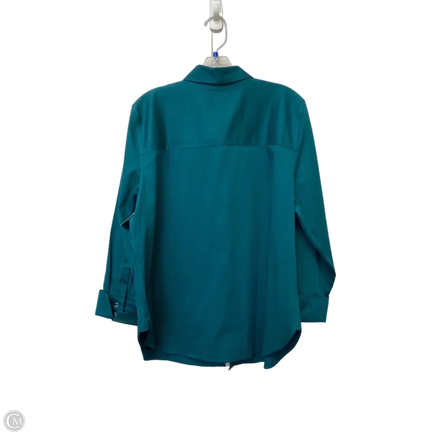 Top Long Sleeve By Chicos In Green, Size: 2