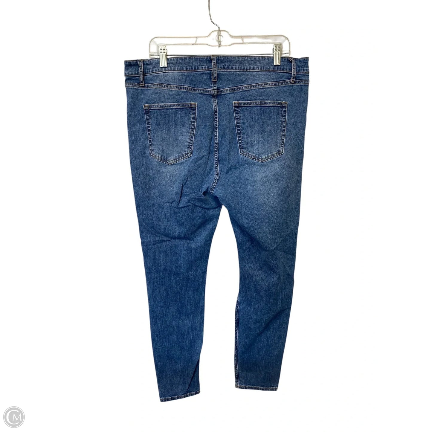 Jeans Skinny By Wild Fable In Blue Denim, Size: 18