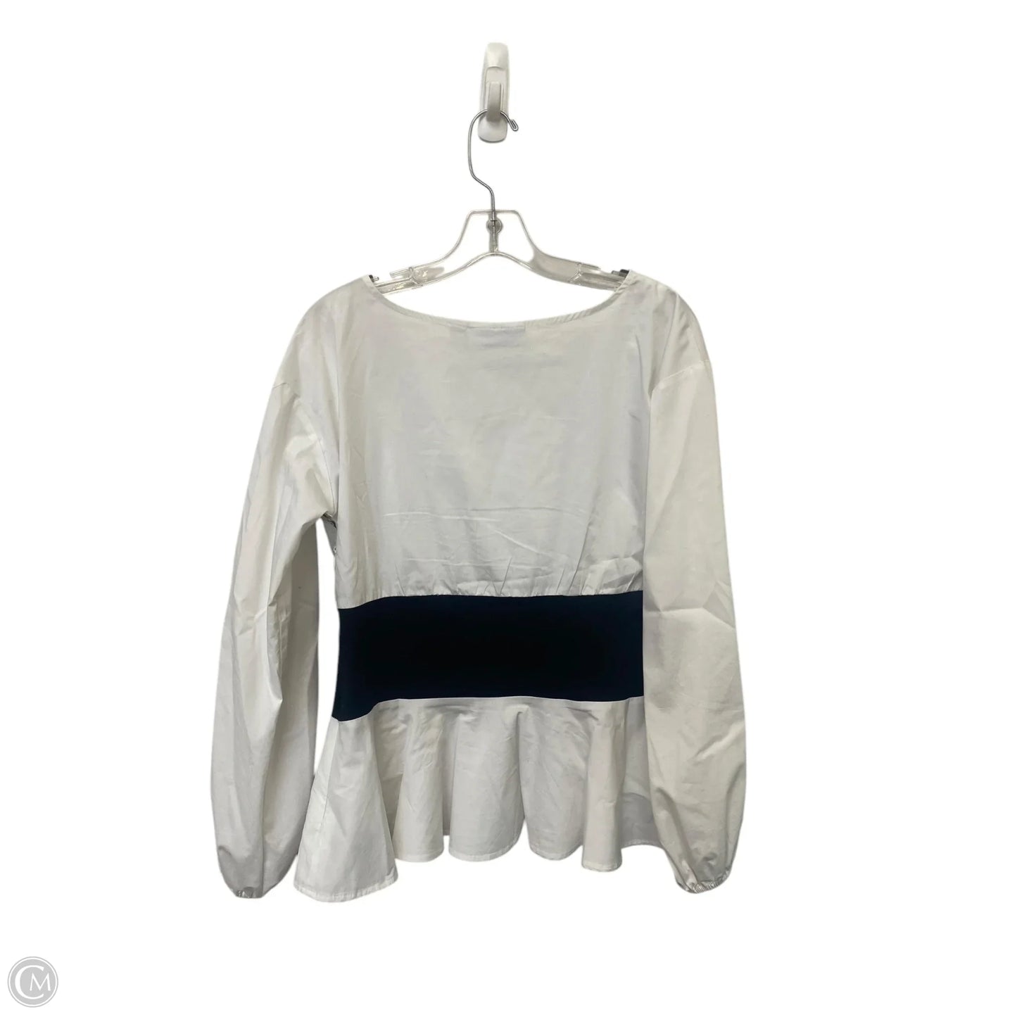 Top Long Sleeve By New York And Co In White, Size: M