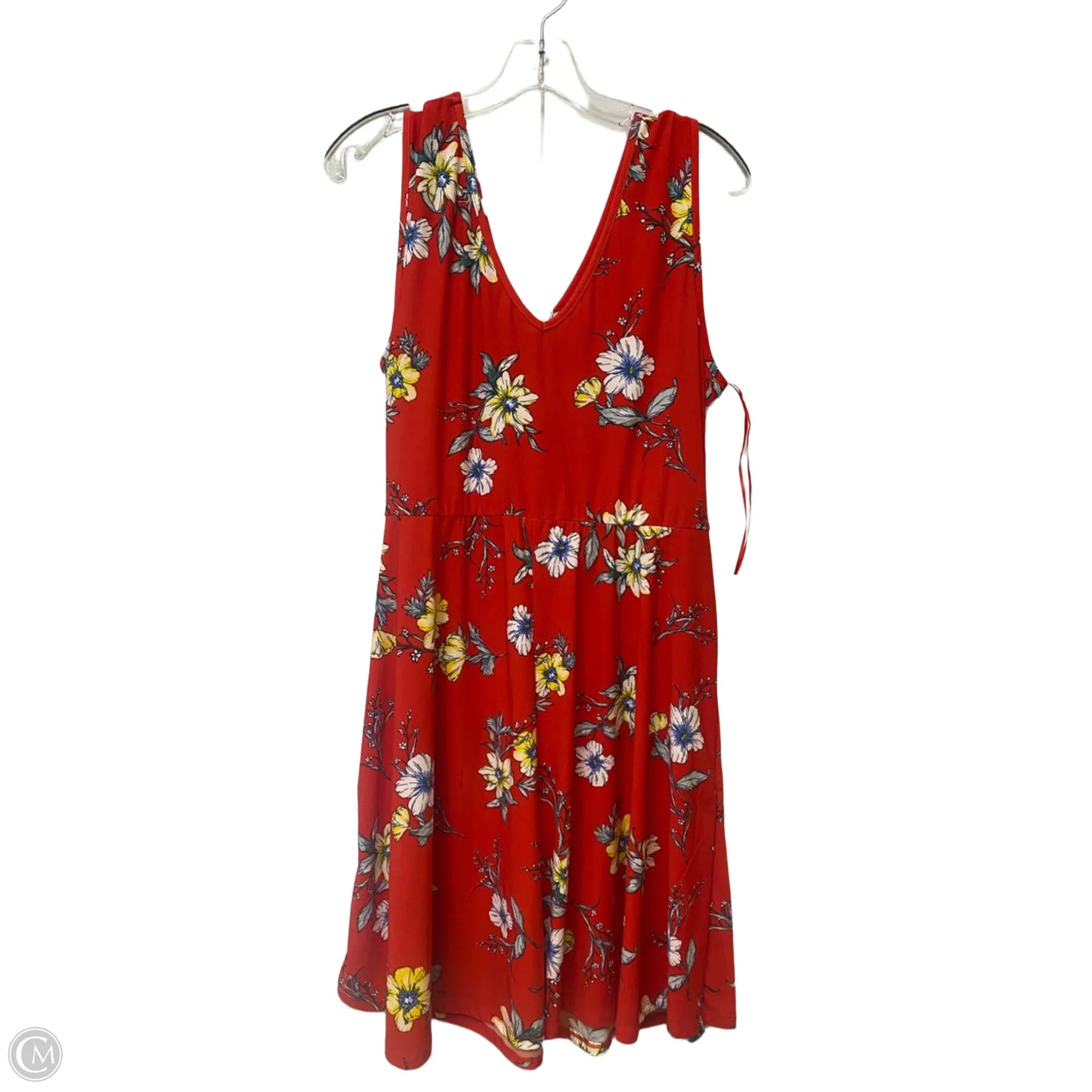Dress Casual Short By Candies In Red, Size: Xl