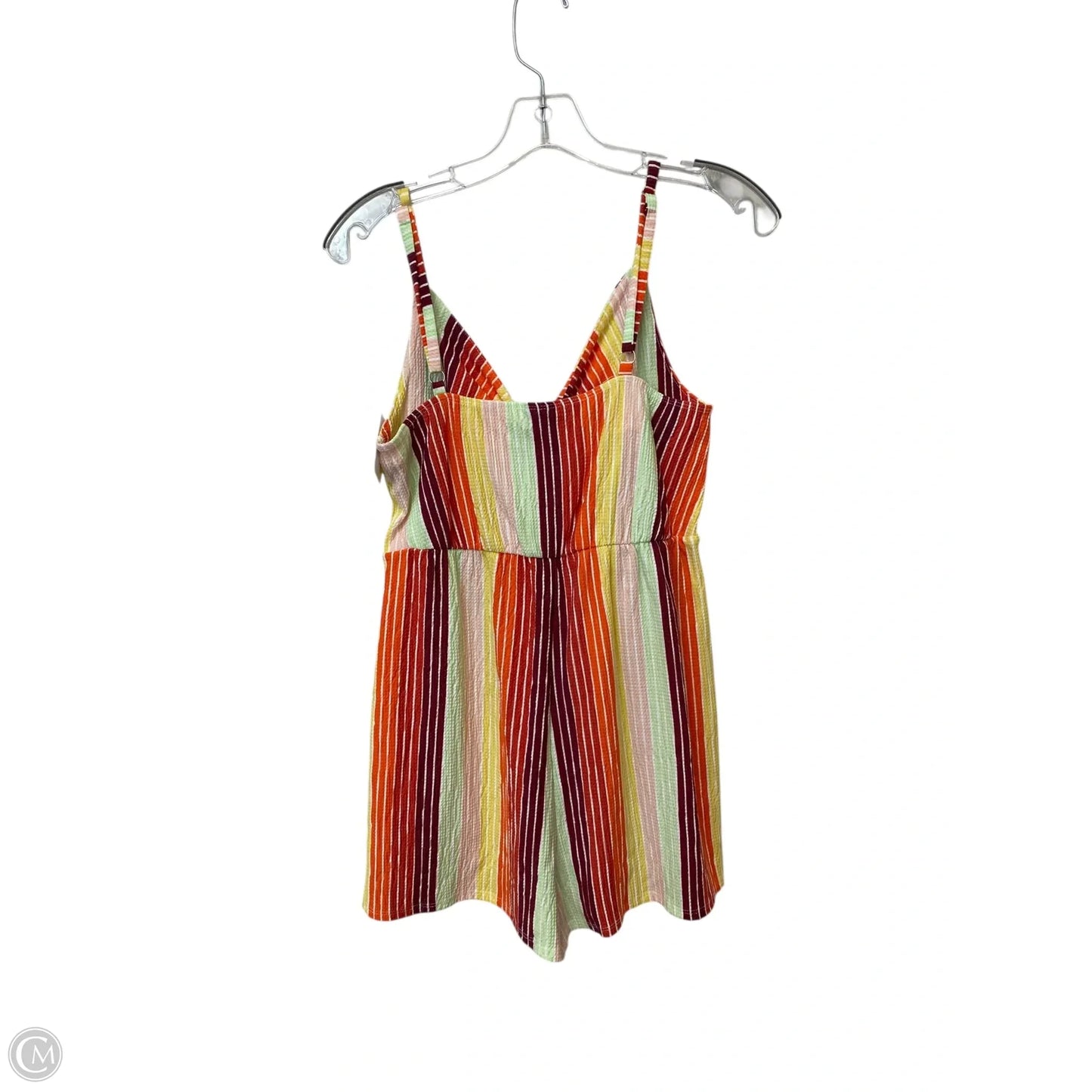 Dress Casual Short By Wild Fable In Striped Pattern, Size: M