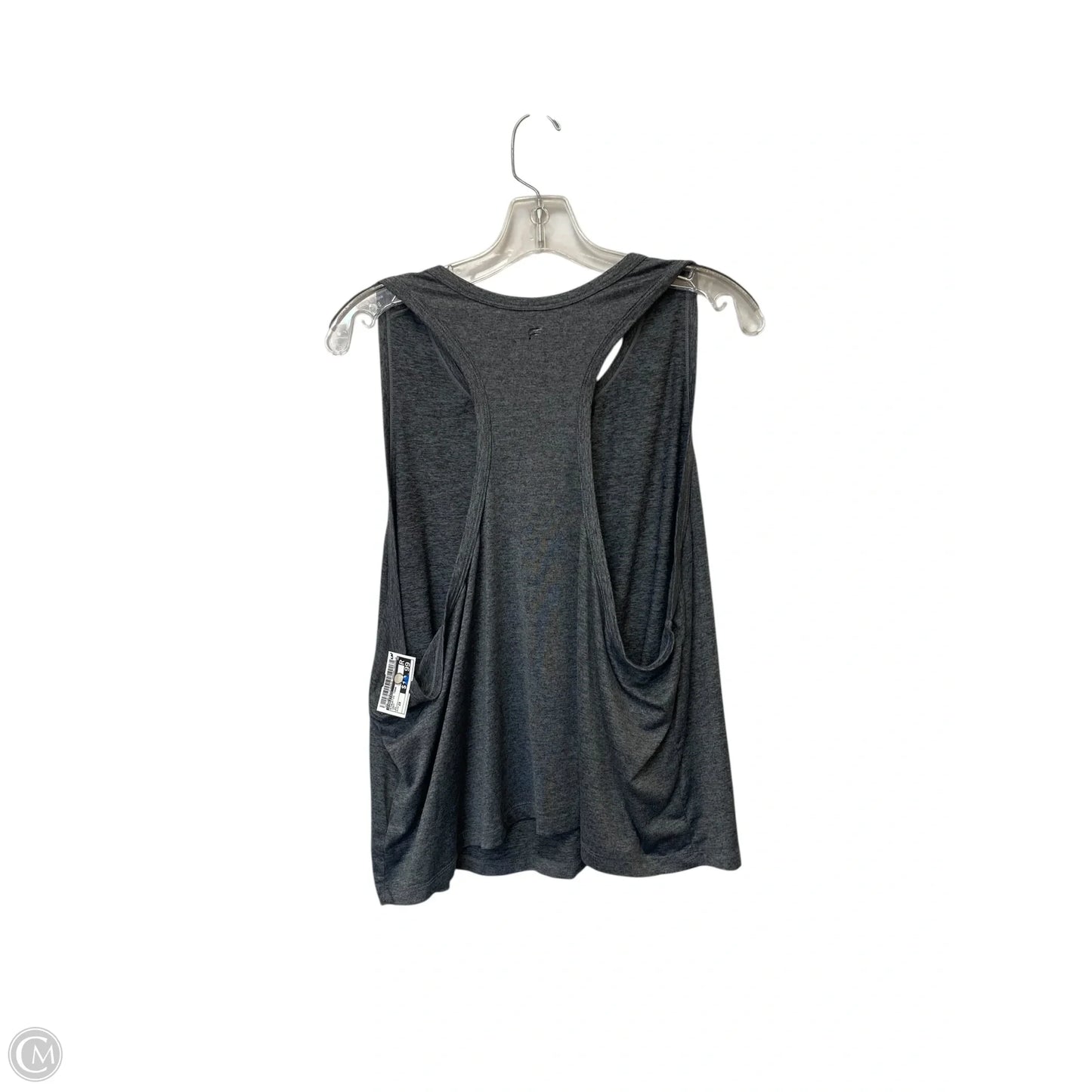 Athletic Tank Top By Fabletics In Grey, Size: 2x
