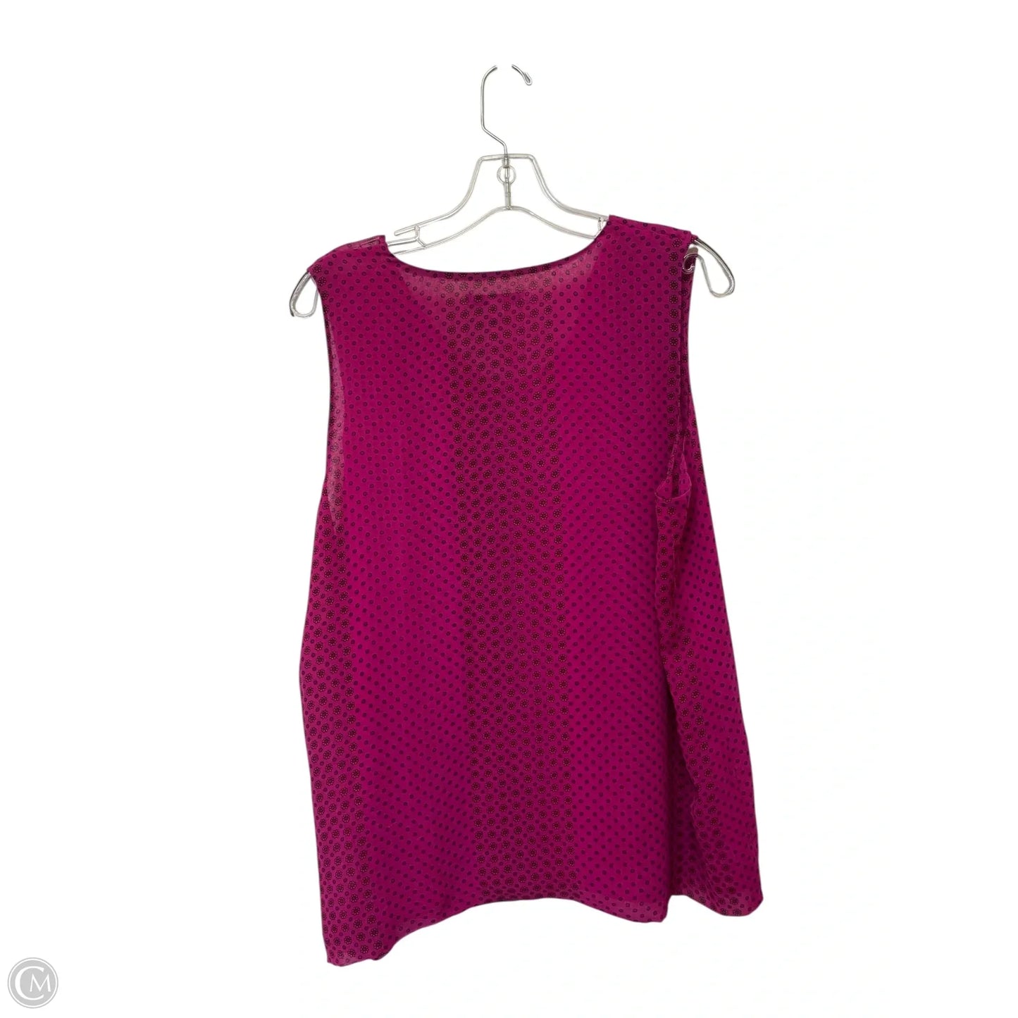 Top Sleeveless By Cabi In Purple, Size: L