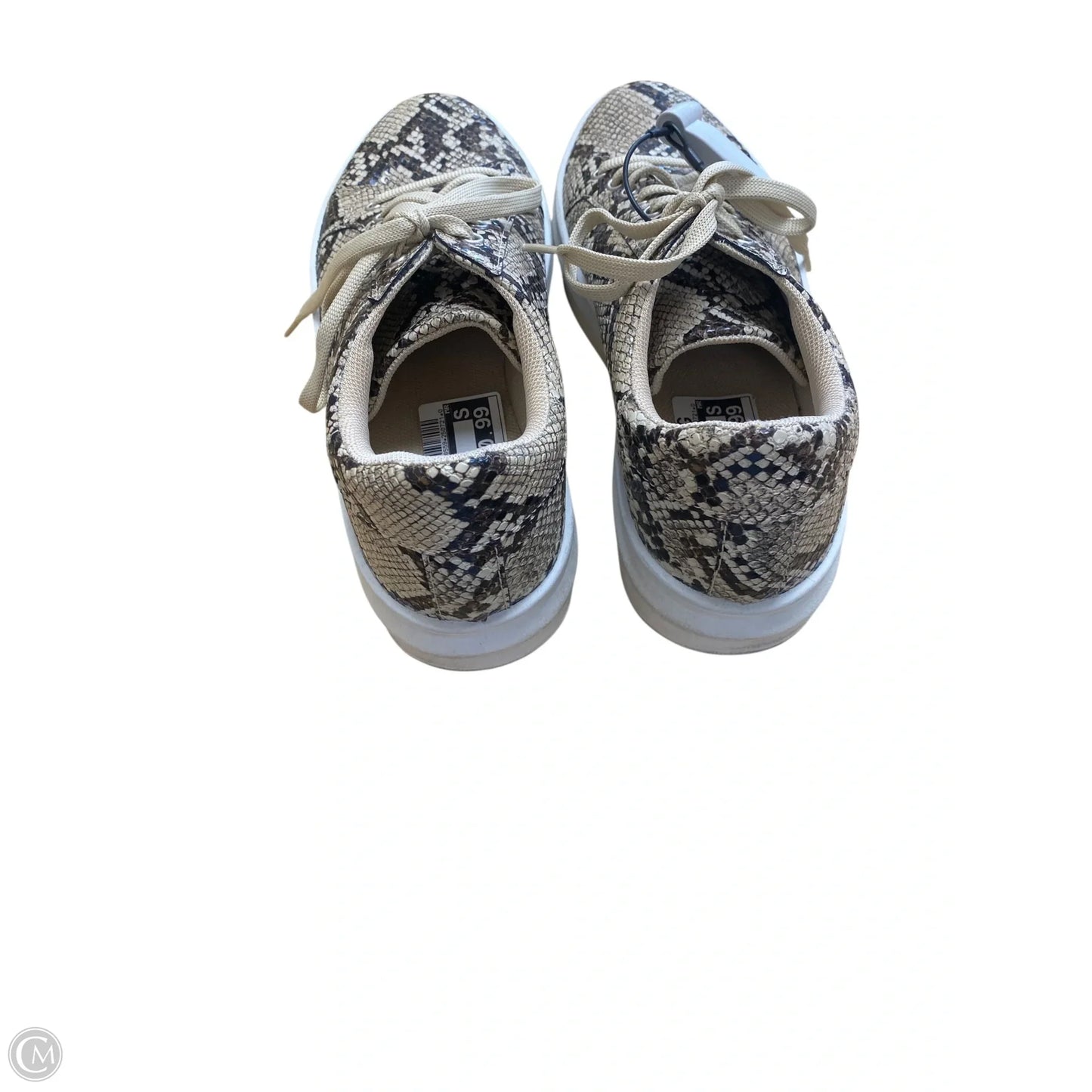 Shoes Sneakers By Topshop In Snakeskin Print, Size: 6