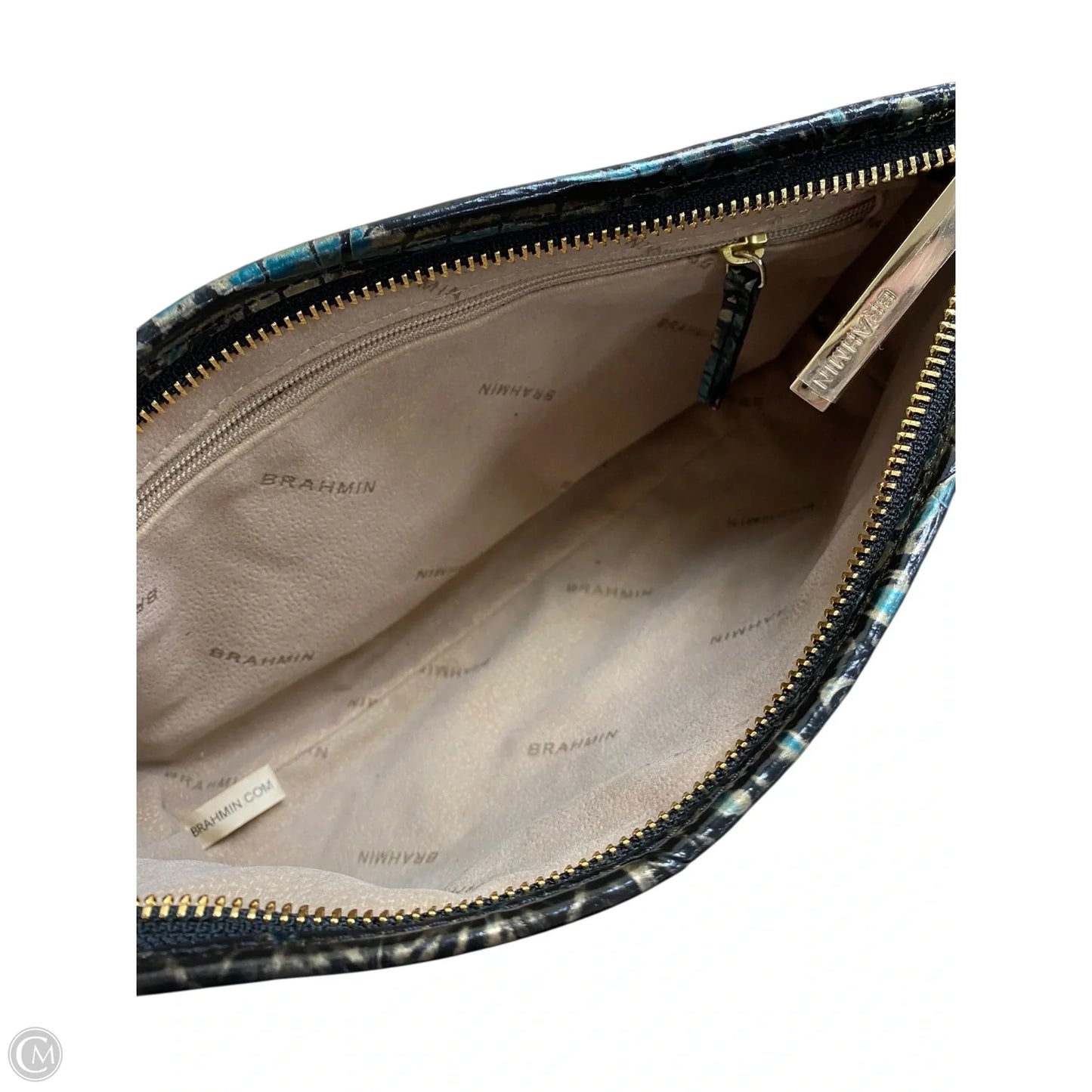 Wristlet Designer By Brahmin, Size: Medium