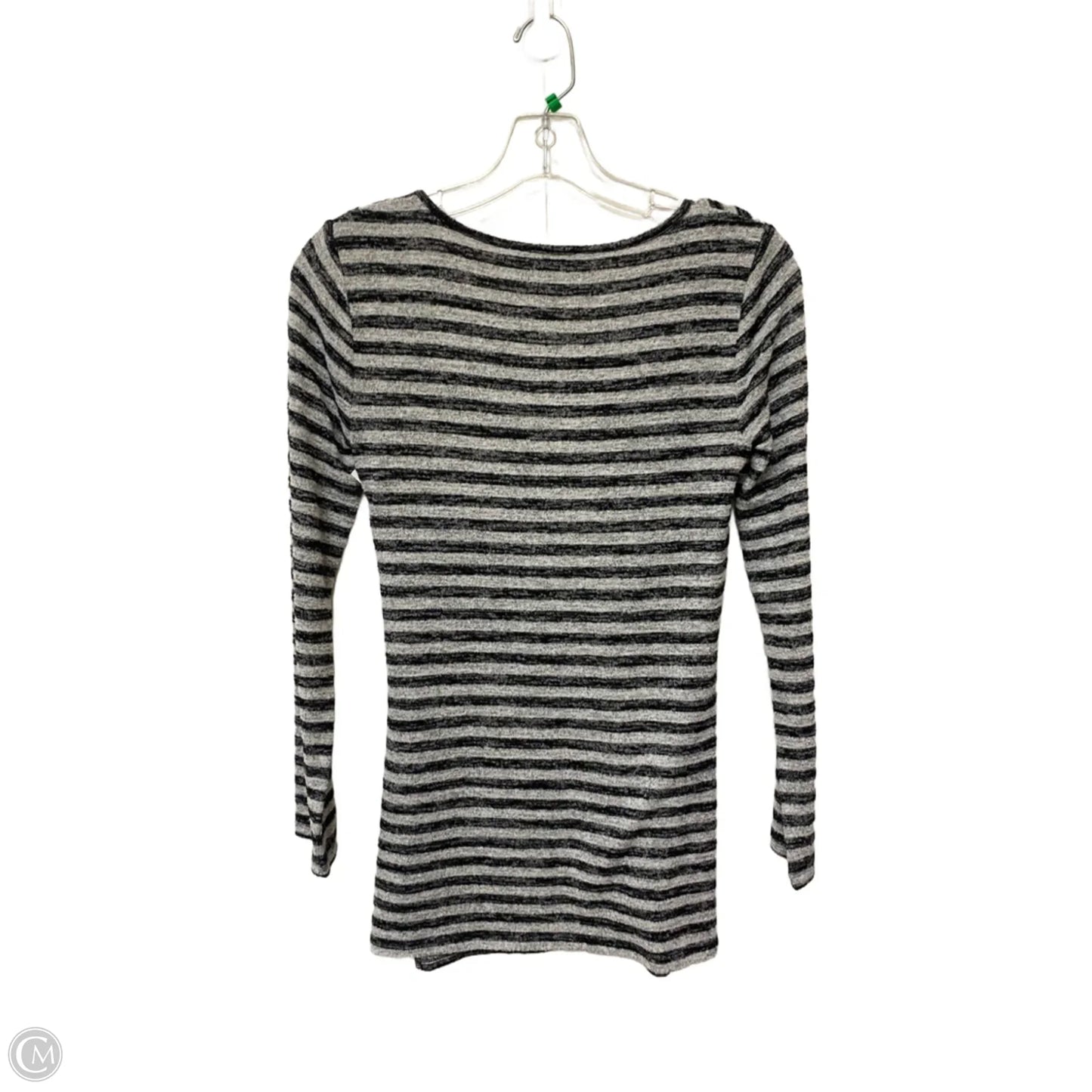 Top Long Sleeve By White House Black Market In Striped Pattern, Size: Xxs