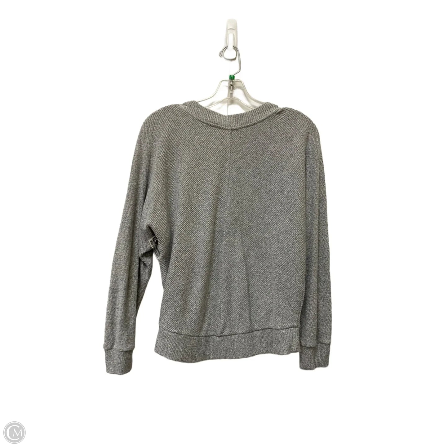 Top Long Sleeve By White House Black Market In Grey, Size: M