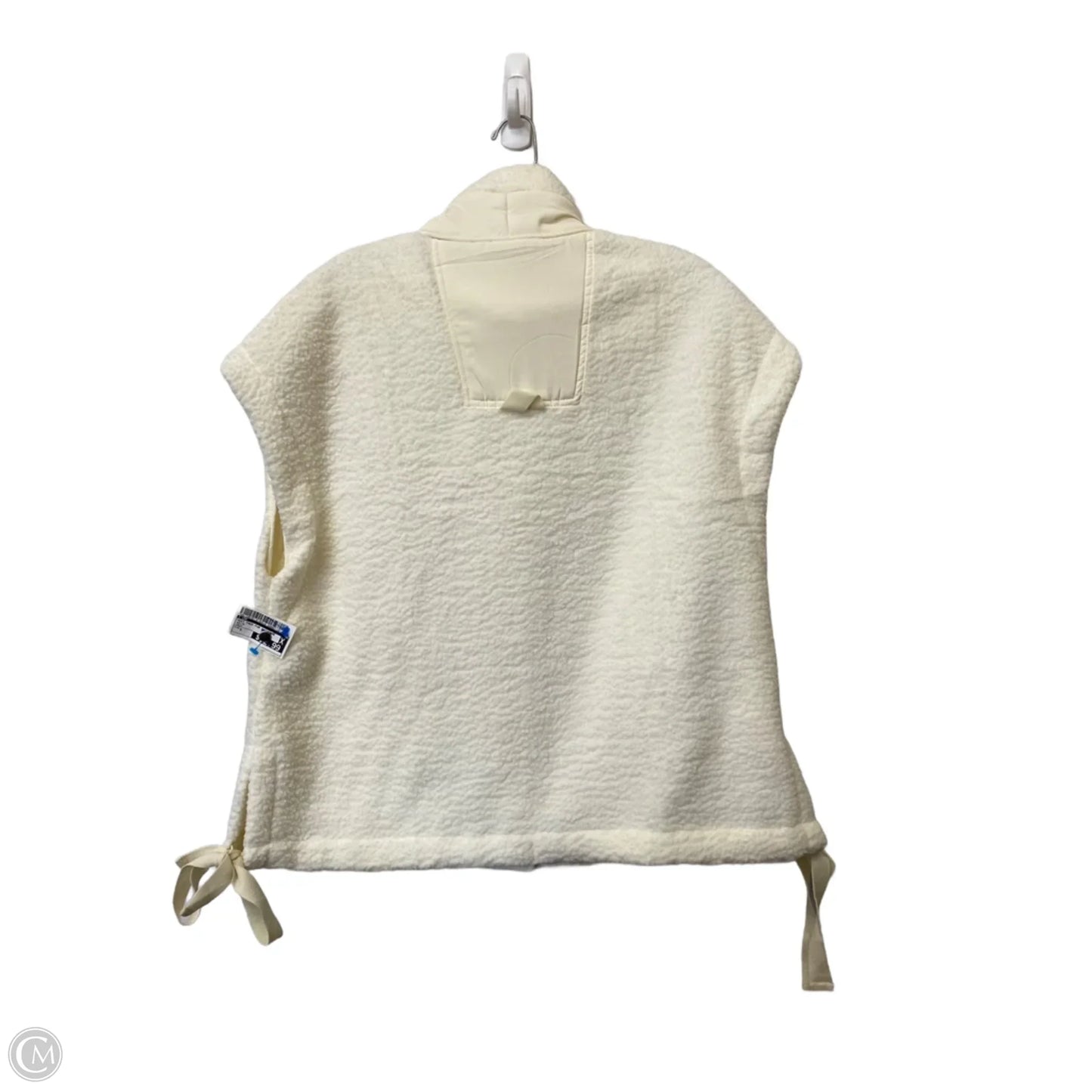 Vest Faux Fur & Sherpa By Cmf In White, Size: S