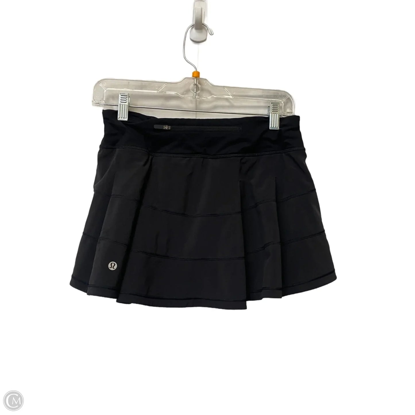 Athletic Skort By Lululemon In Black, Size: 6