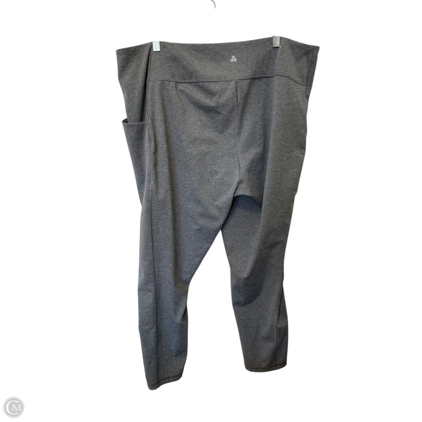 Athletic Leggings By Tek Gear In Grey, Size: 3x