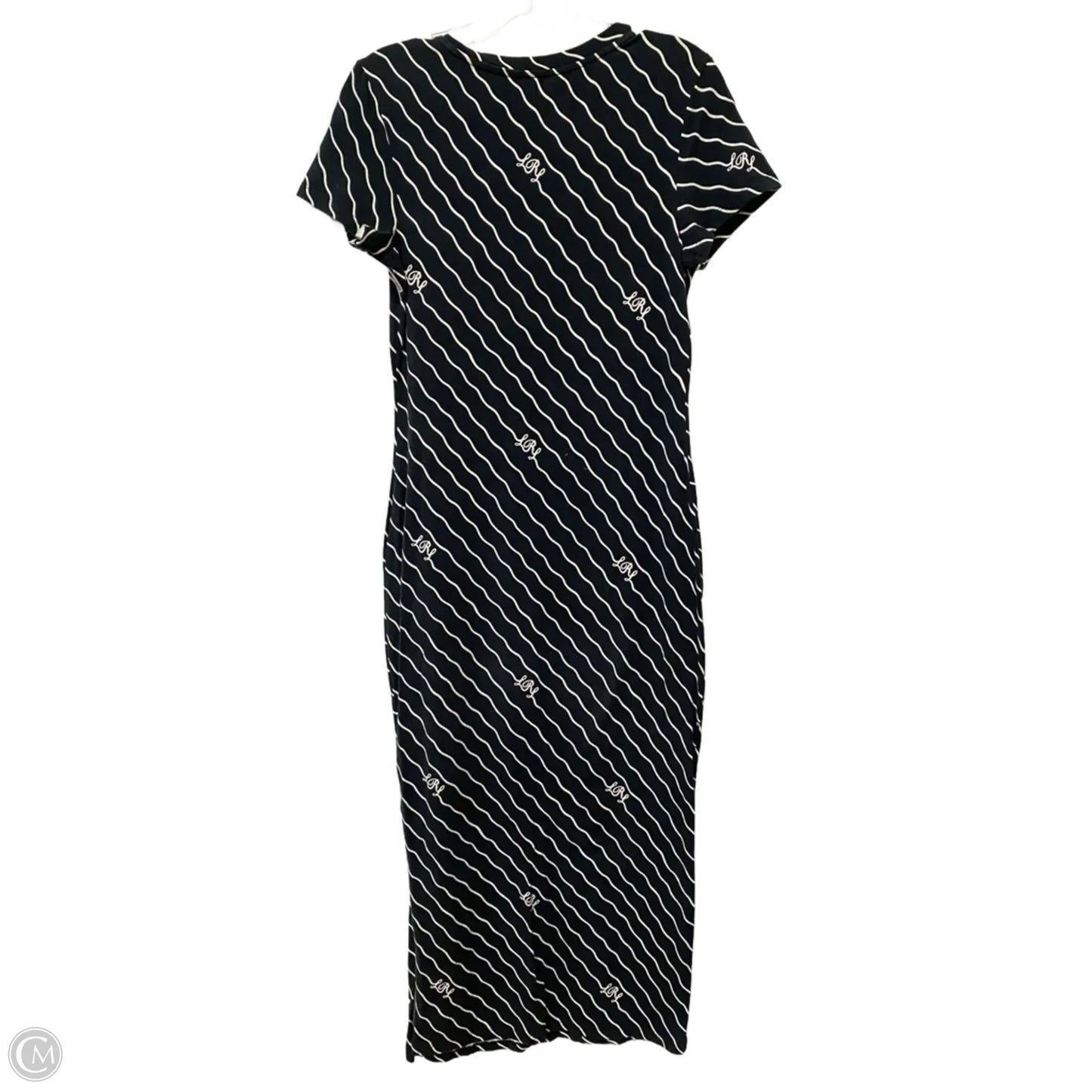 Dress Casual Maxi By Lauren By Ralph Lauren In Black, Size: S