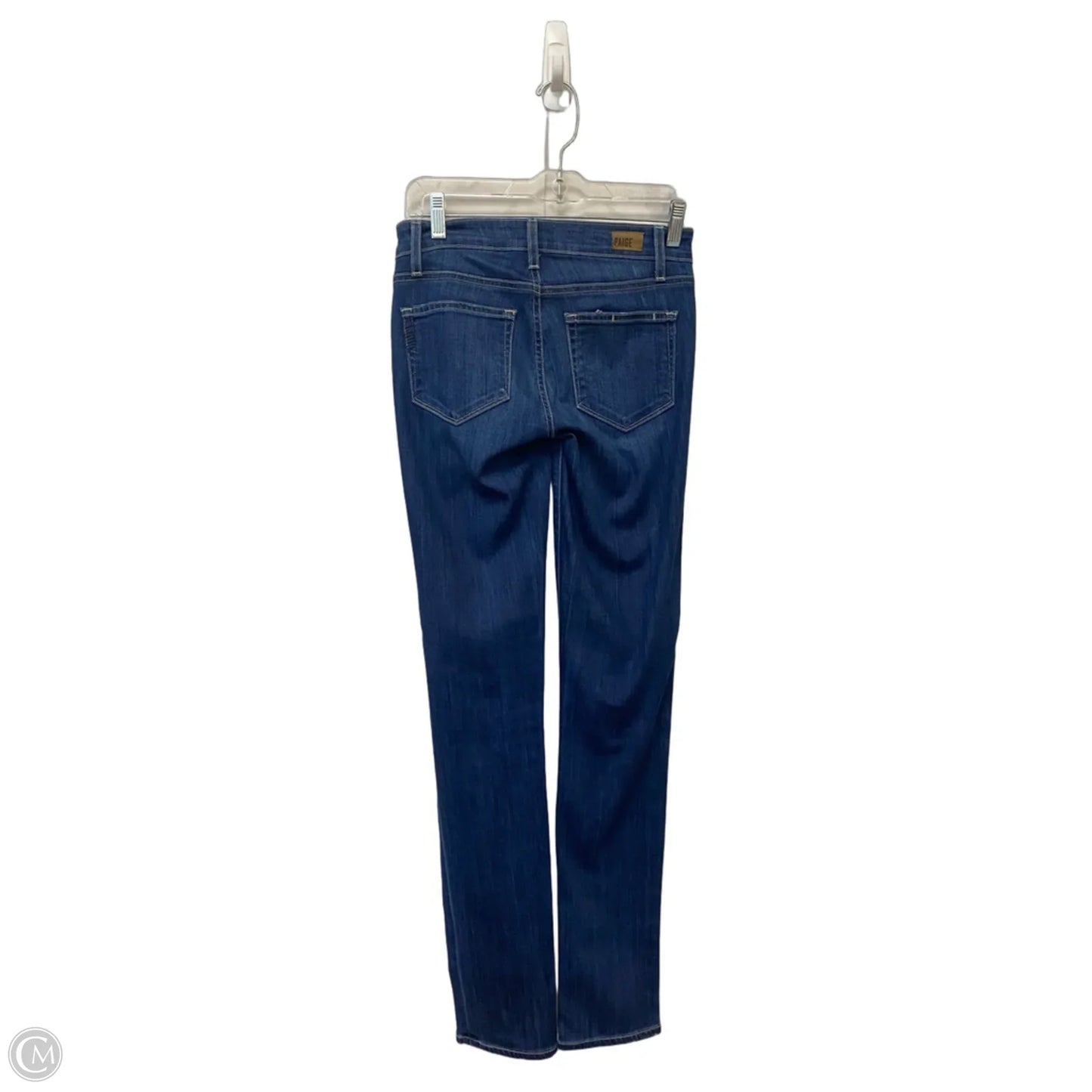 Jeans Skinny By Paige In Blue Denim, Size: 0