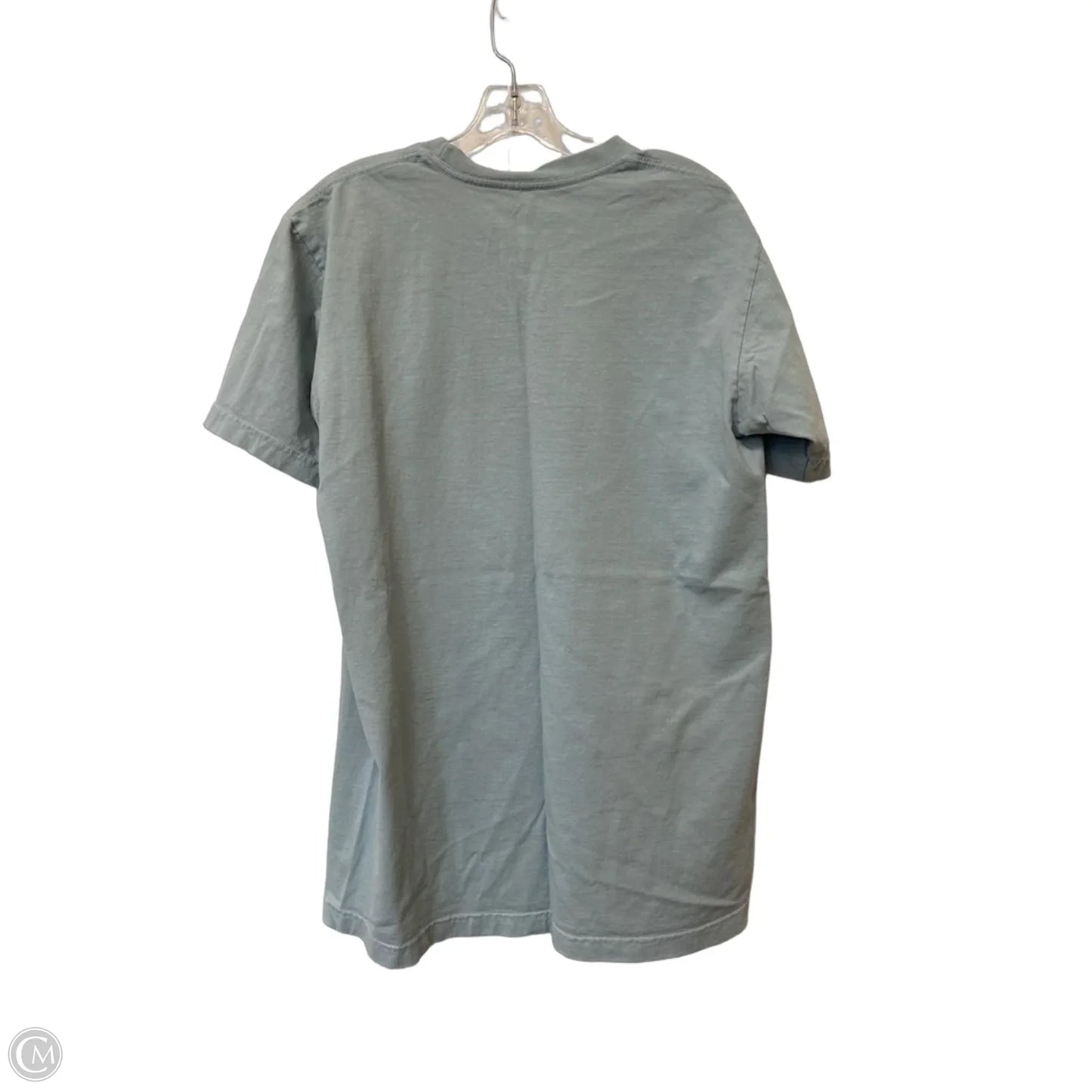 Top Short Sleeve By Cmc In Blue, Size: M