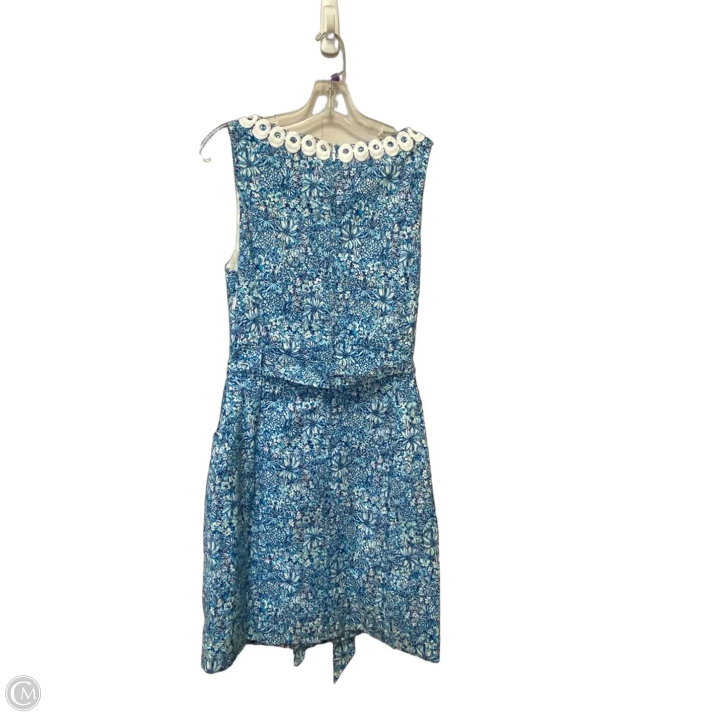 Dress Designer By Lilly Pulitzer In Blue, Size: 12