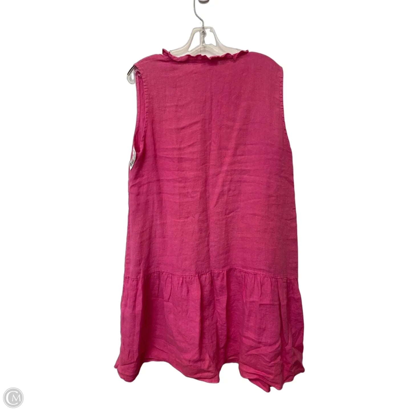 Dress Casual Midi By Clothes Mentor In Pink, Size: L