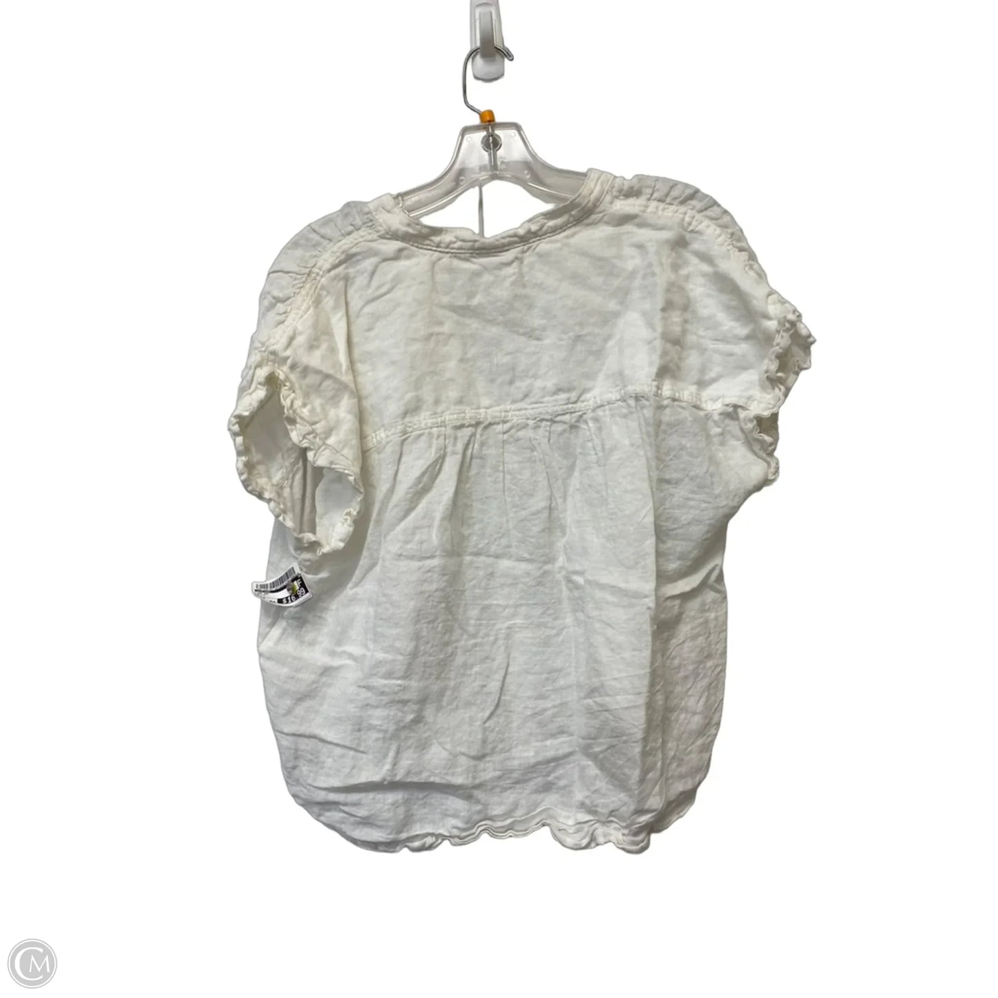 Top Short Sleeve By Pilcro In White, Size: M