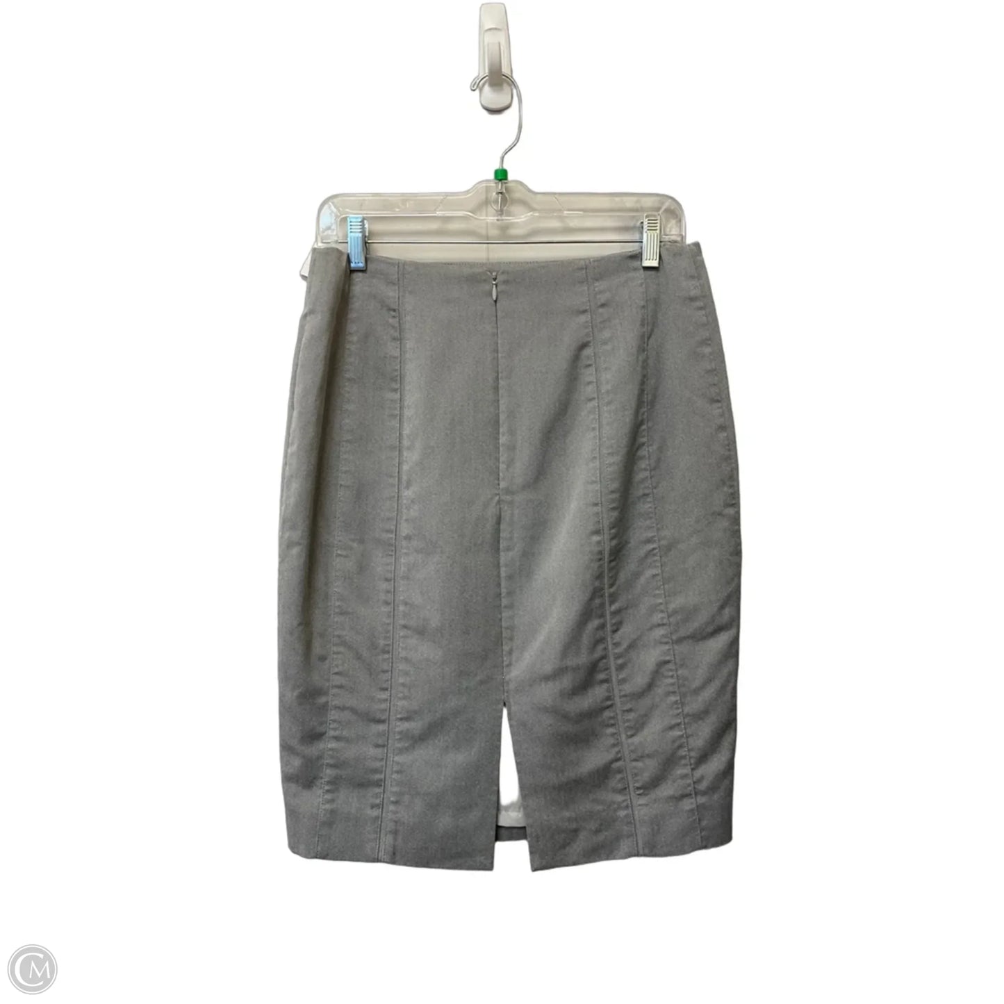 Skirt Midi By White House Black Market In Grey, Size: 6