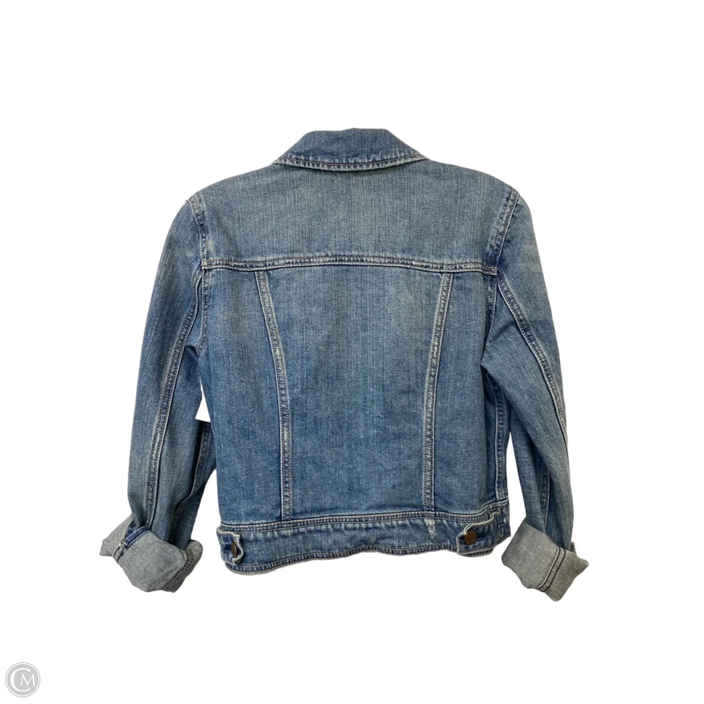 Jacket Denim By American Eagle In Blue Denim, Size: S