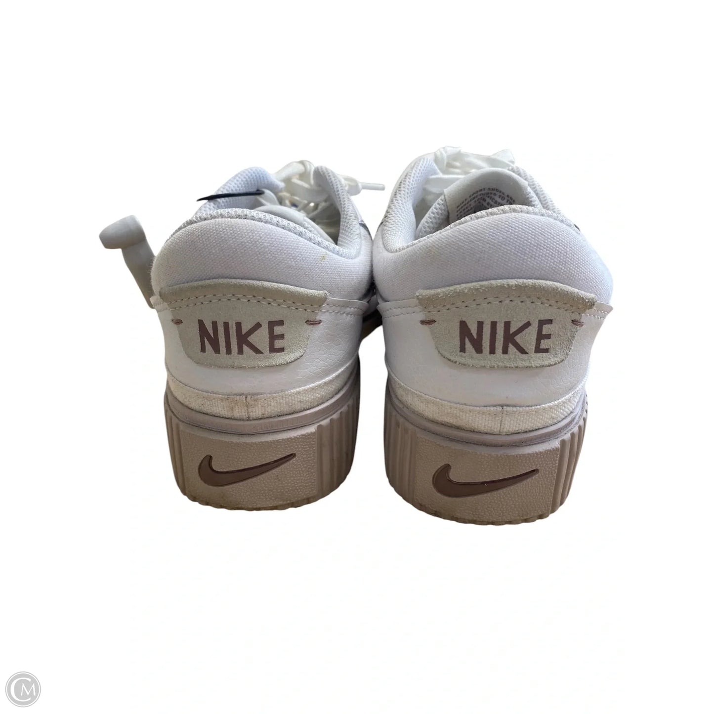 Shoes Sneakers By Nike In White, Size: 8