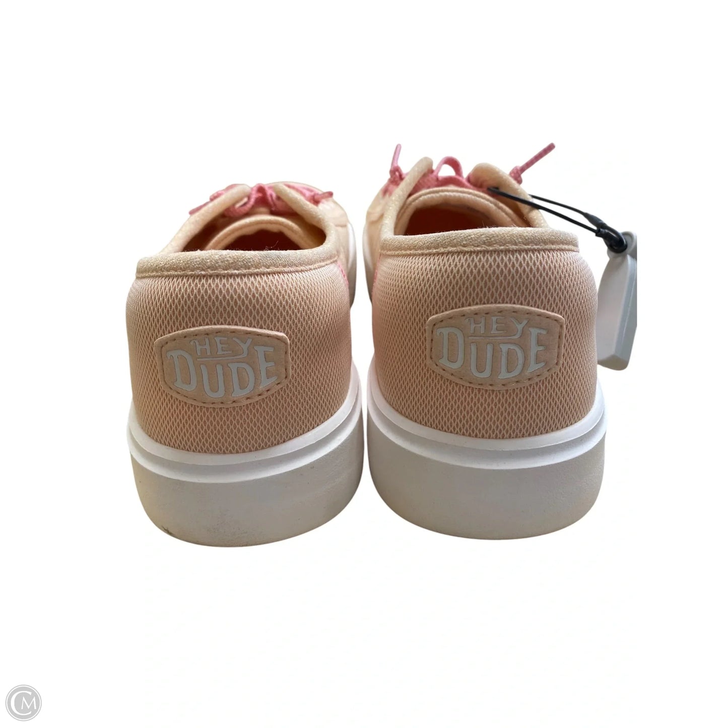 Shoes Flats By Hey Dude In Orange, Size: 9