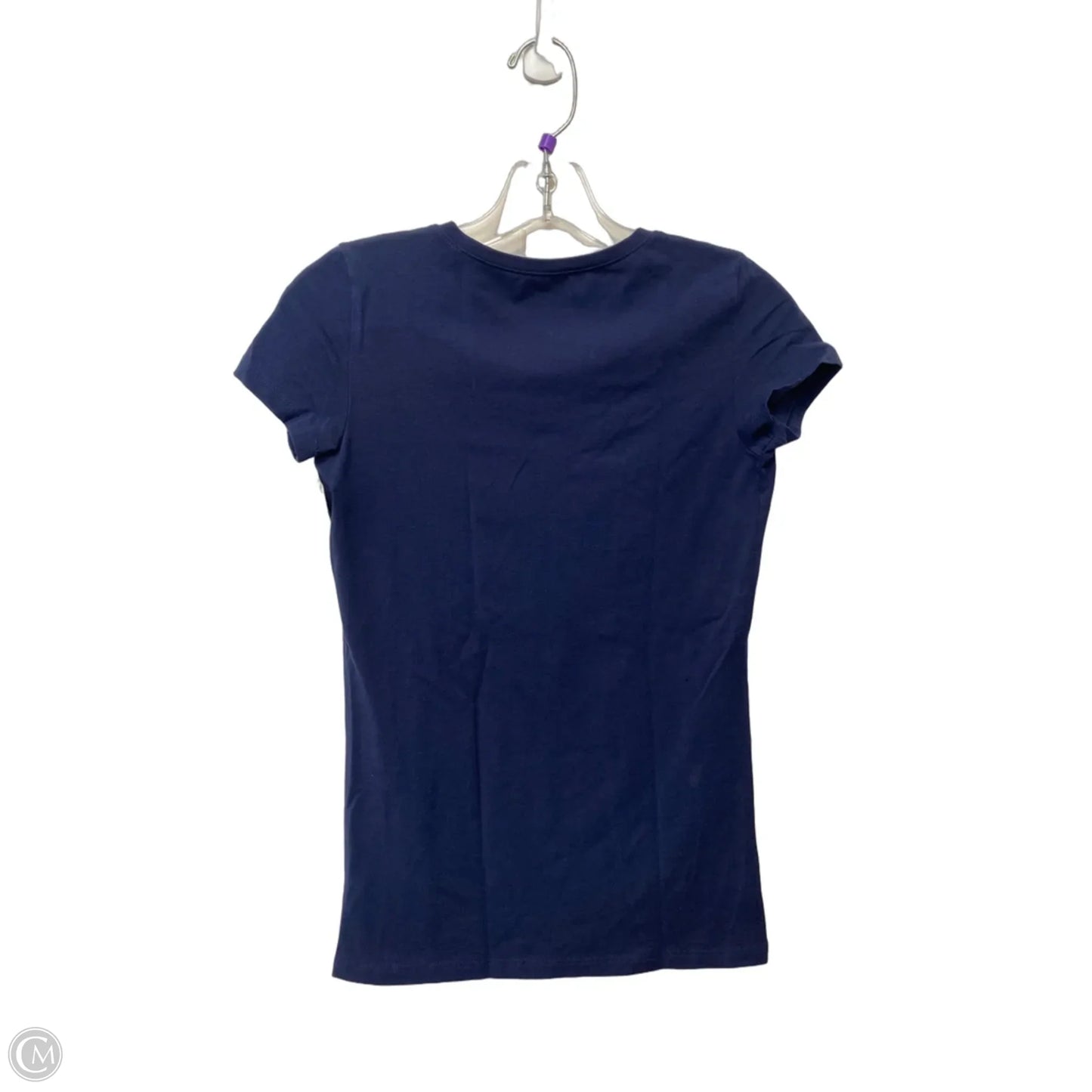 Top Short Sleeve Designer By Lilly Pulitzer In Blue, Size: Xxs