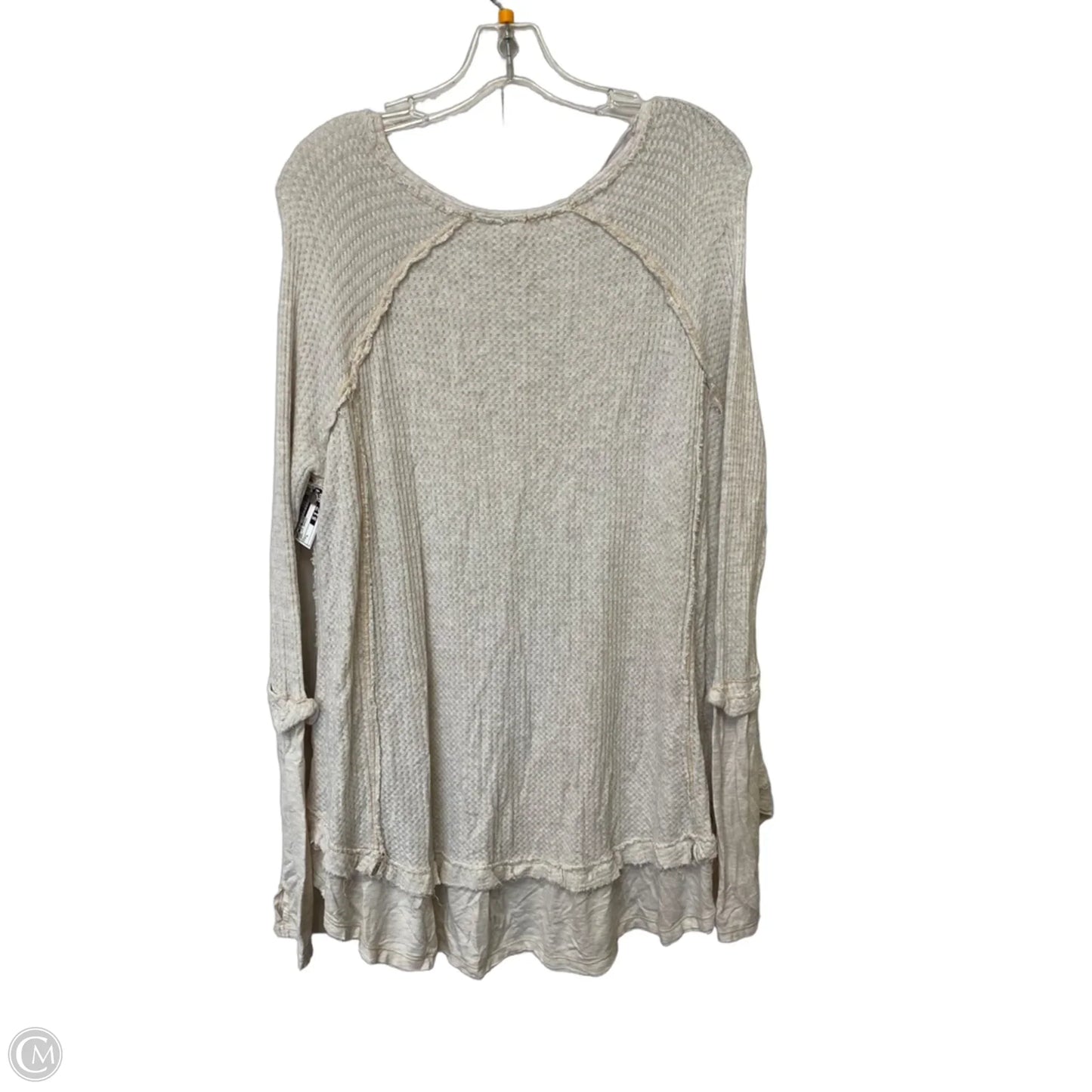 Top Long Sleeve Basic By We The Free In Grey, Size: L