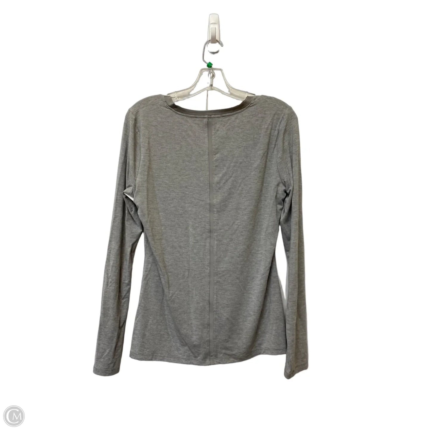 Top Long Sleeve By White House Black Market In Grey, Size: S
