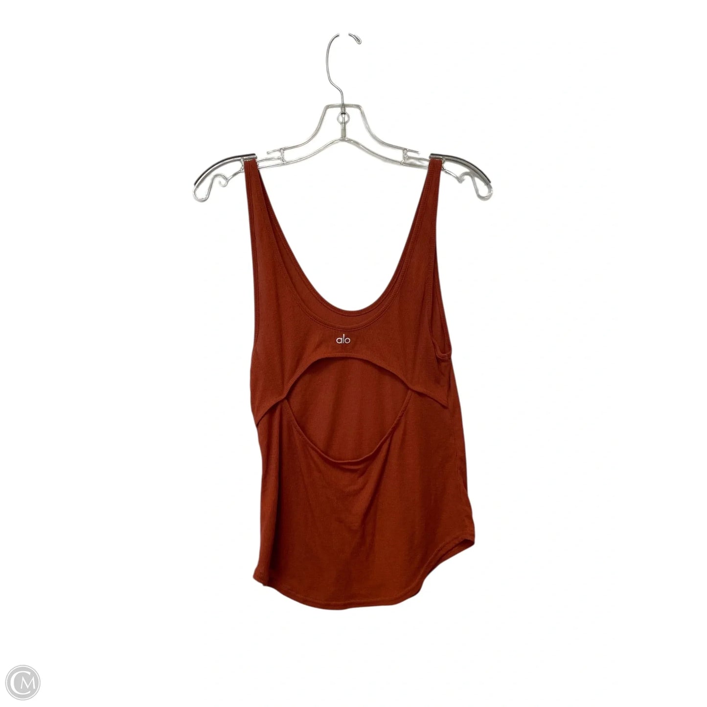 Athletic Tank Top By Alo In Orange, Size: S