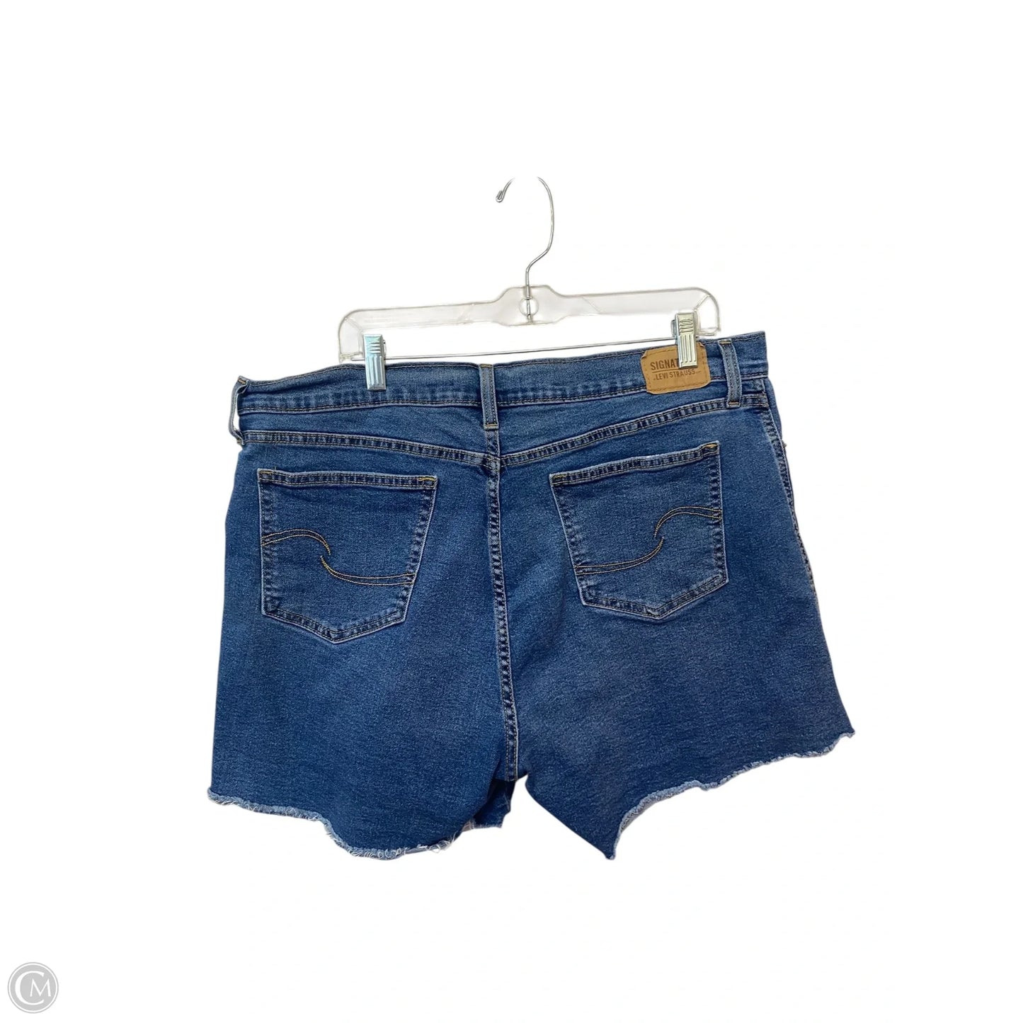 Shorts By Levis In Blue Denim, Size: 18