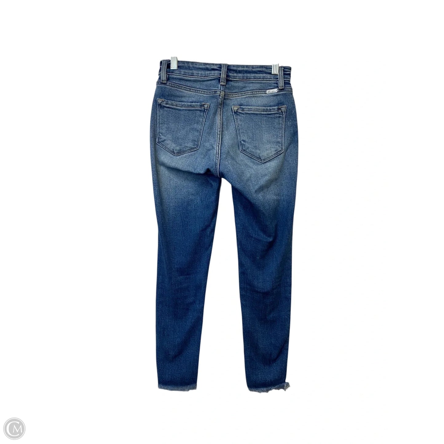 Jeans Skinny By Kancan In Blue Denim, Size: 0