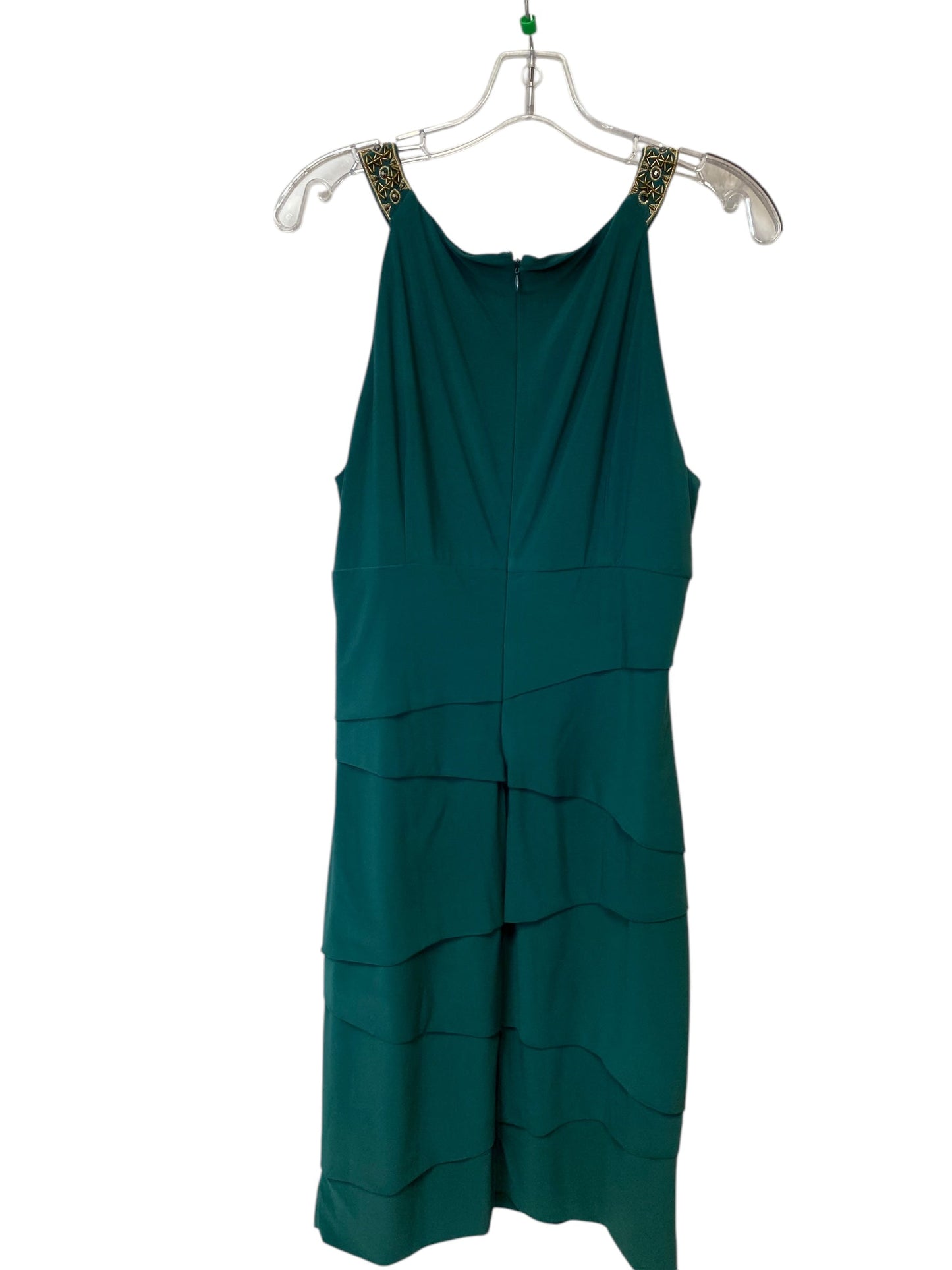 Dress Party Midi By White House Black Market In Green, Size: 14