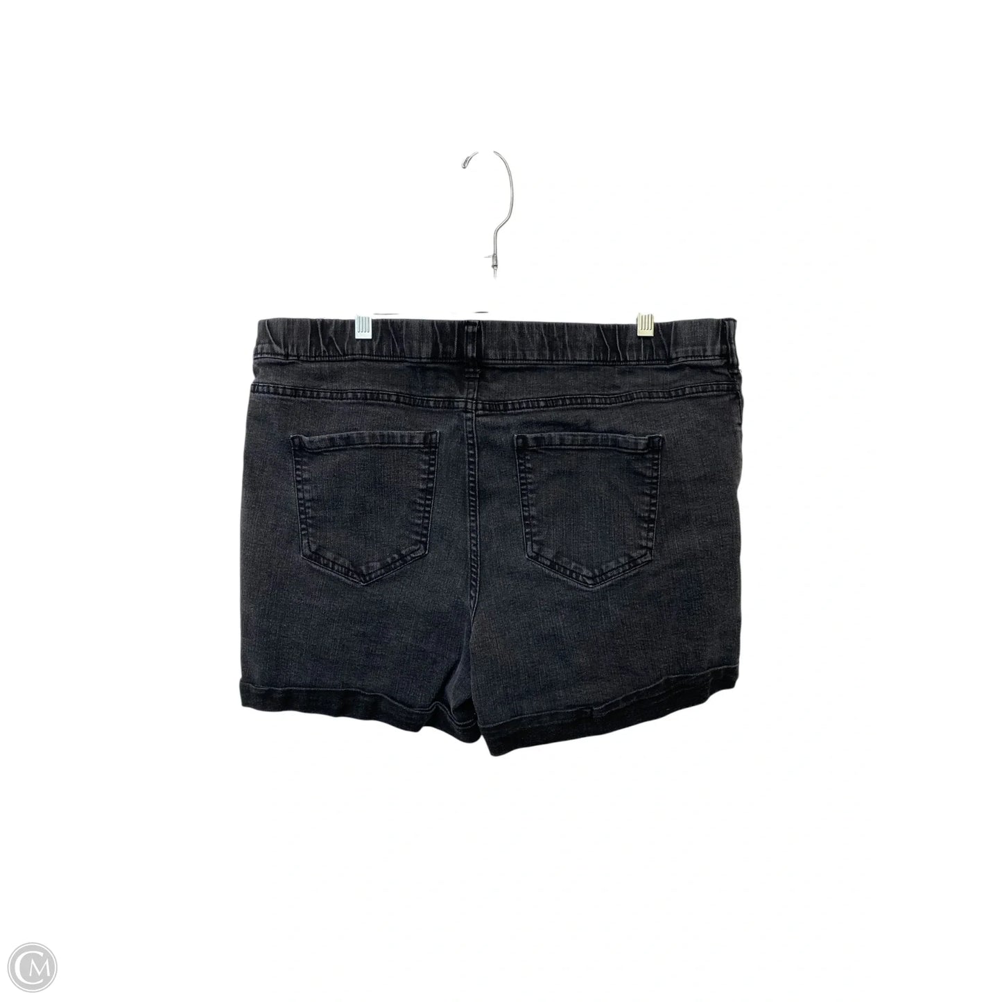 Shorts By Time And Tru In Black Denim, Size: Xl