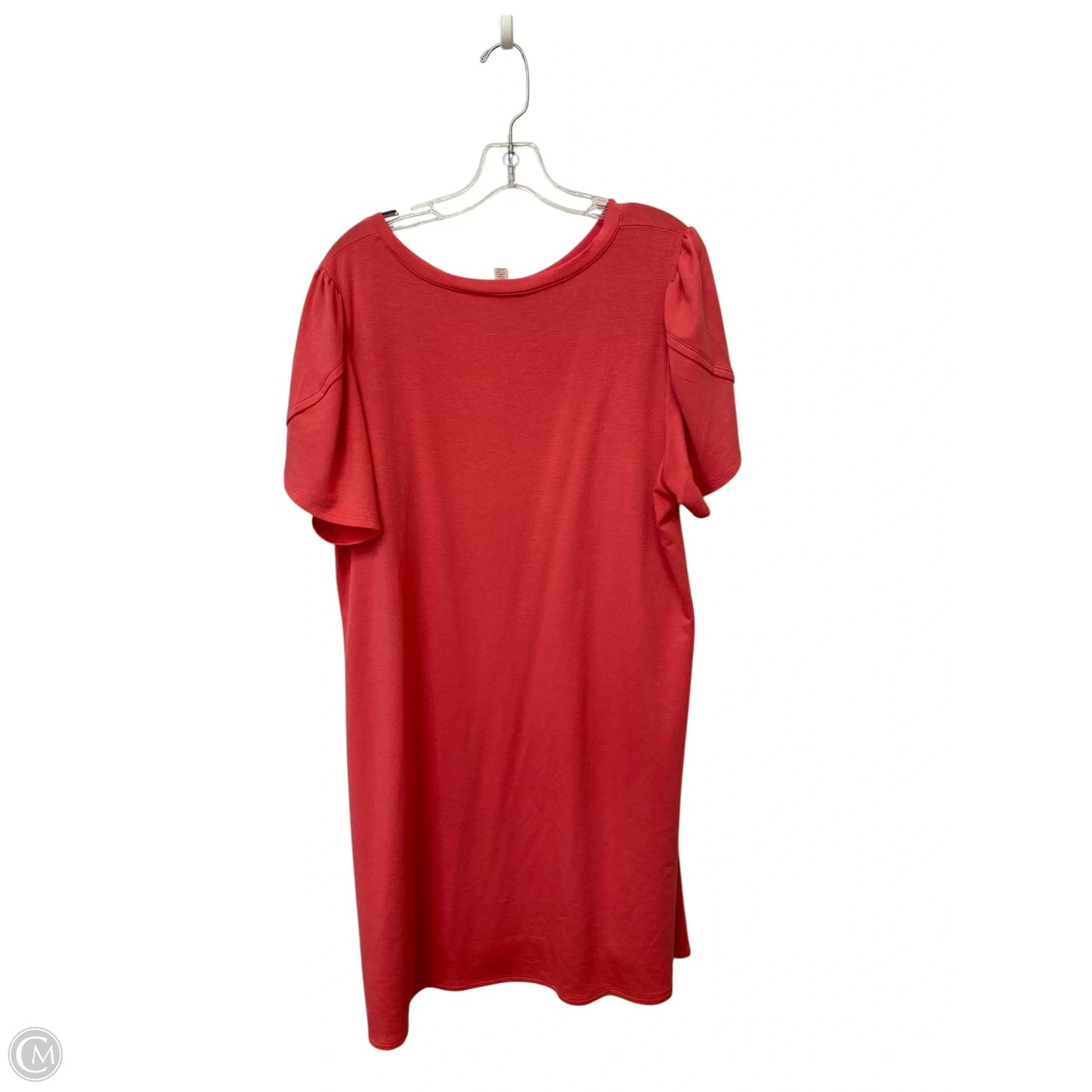 Dress Casual Short By Cable And Gauge In Pink, Size: 1x