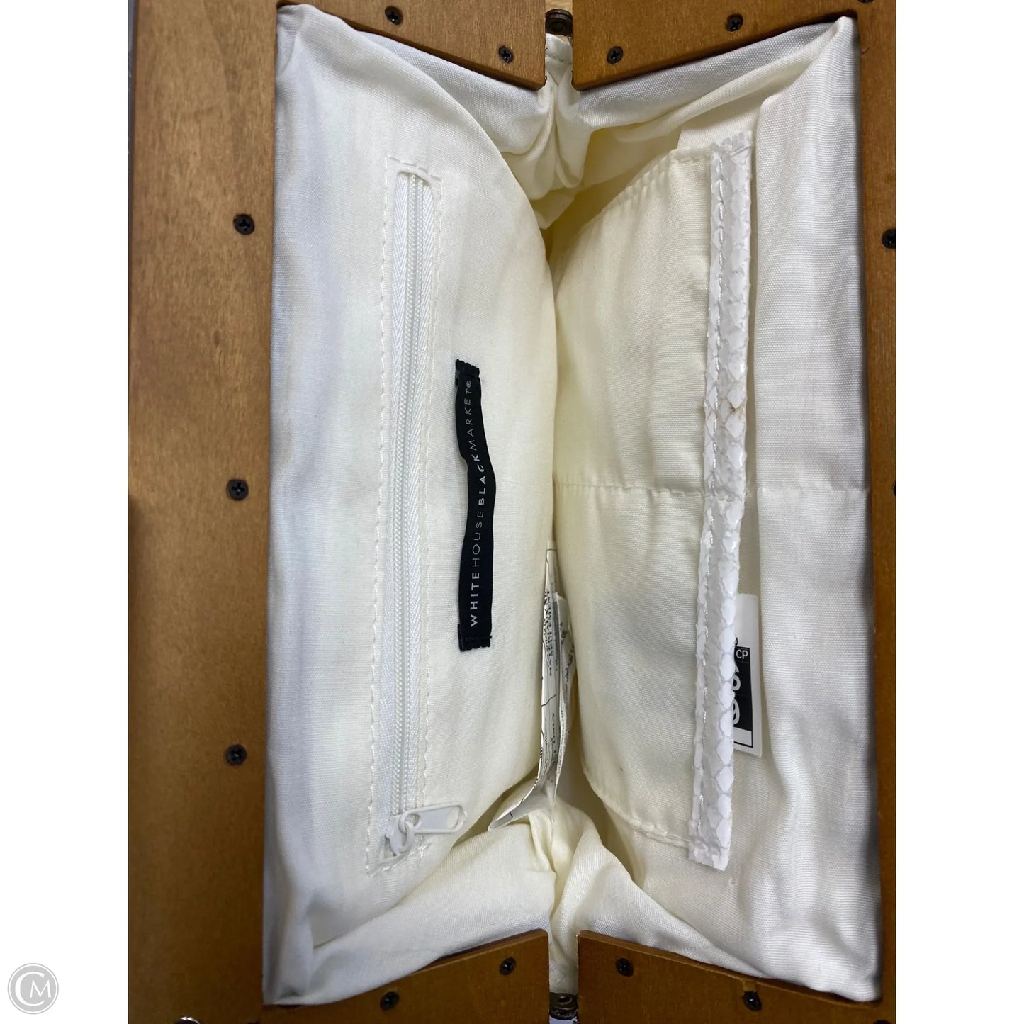 Clutch By White House Black Market, Size: Medium