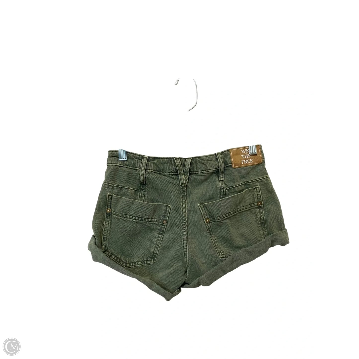 Shorts By We The Free In Green Denim, Size: Xs
