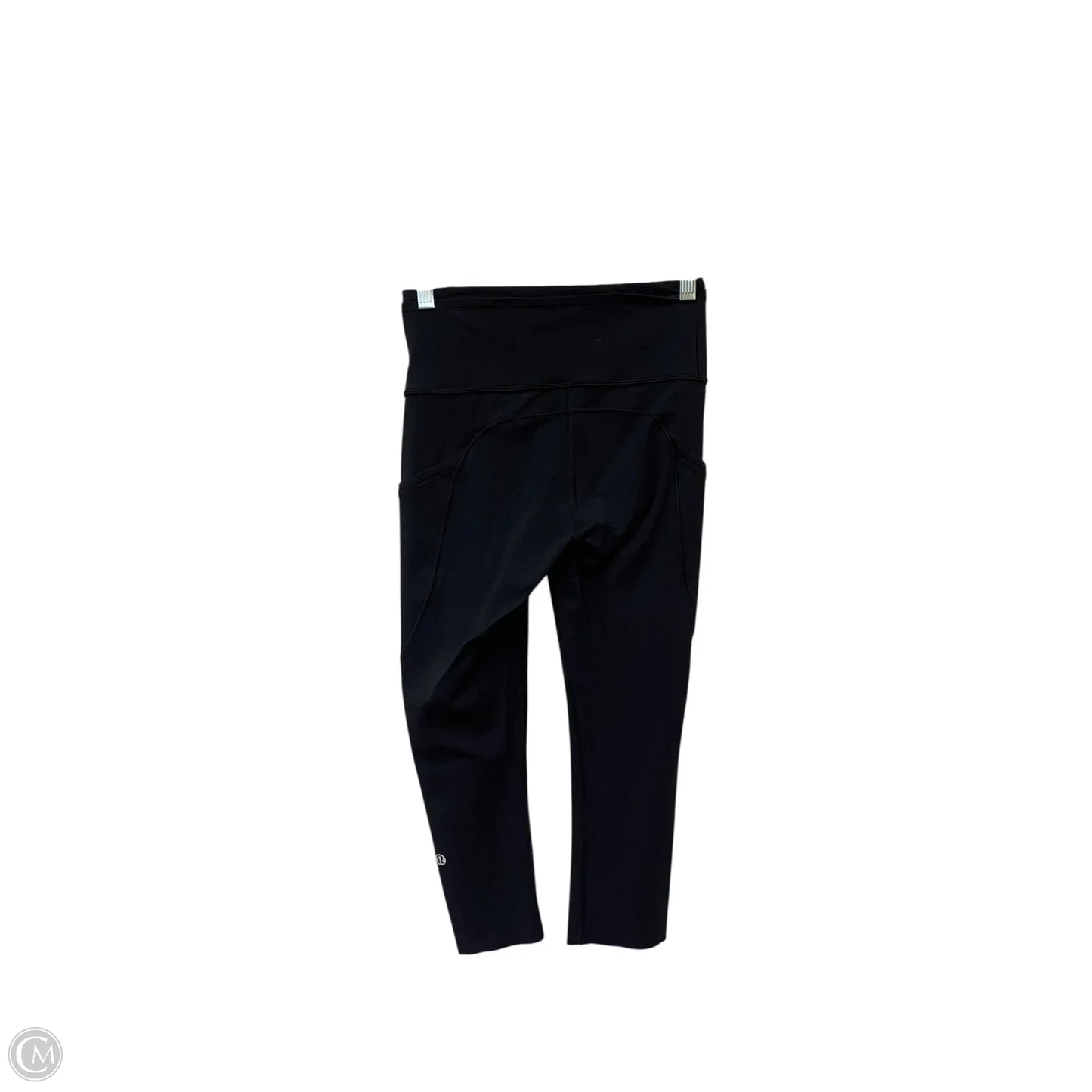 Athletic Capris By Lululemon In Black, Size: 4