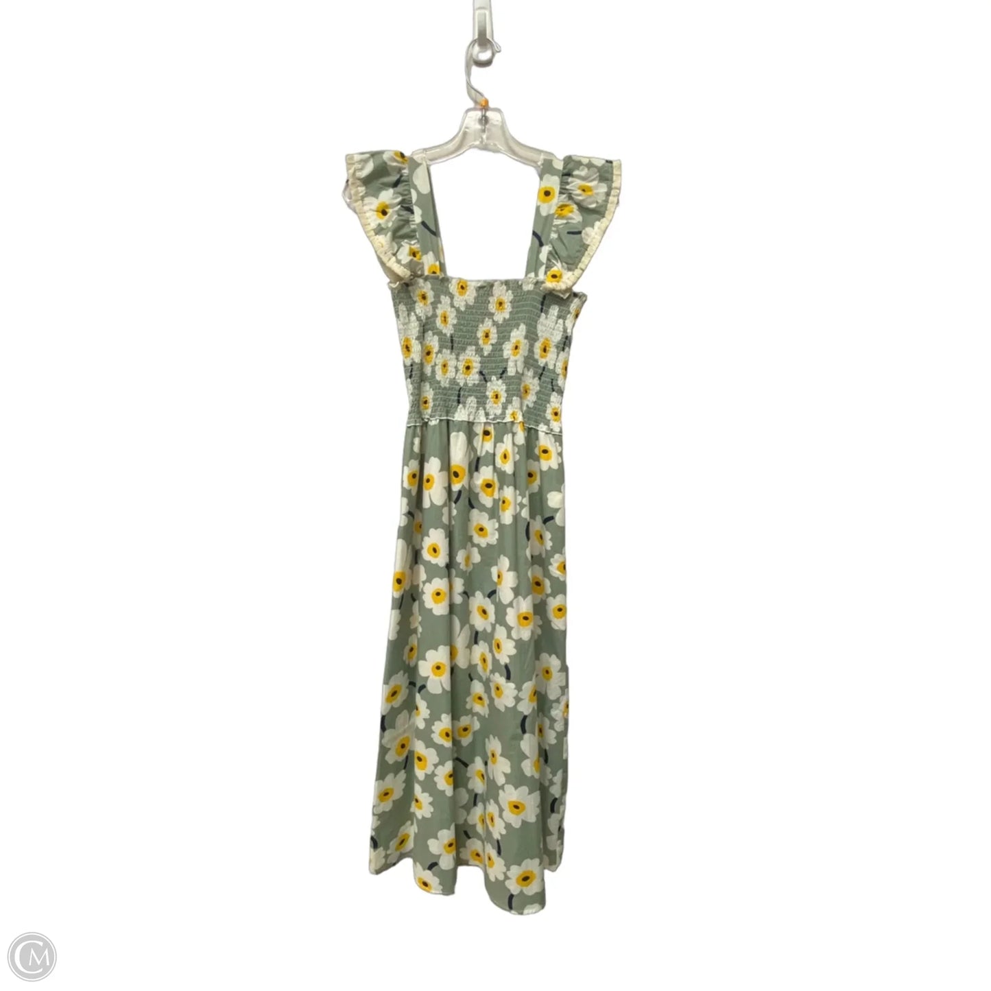 Dress Casual Midi By Thml In Floral Print, Size: Xs