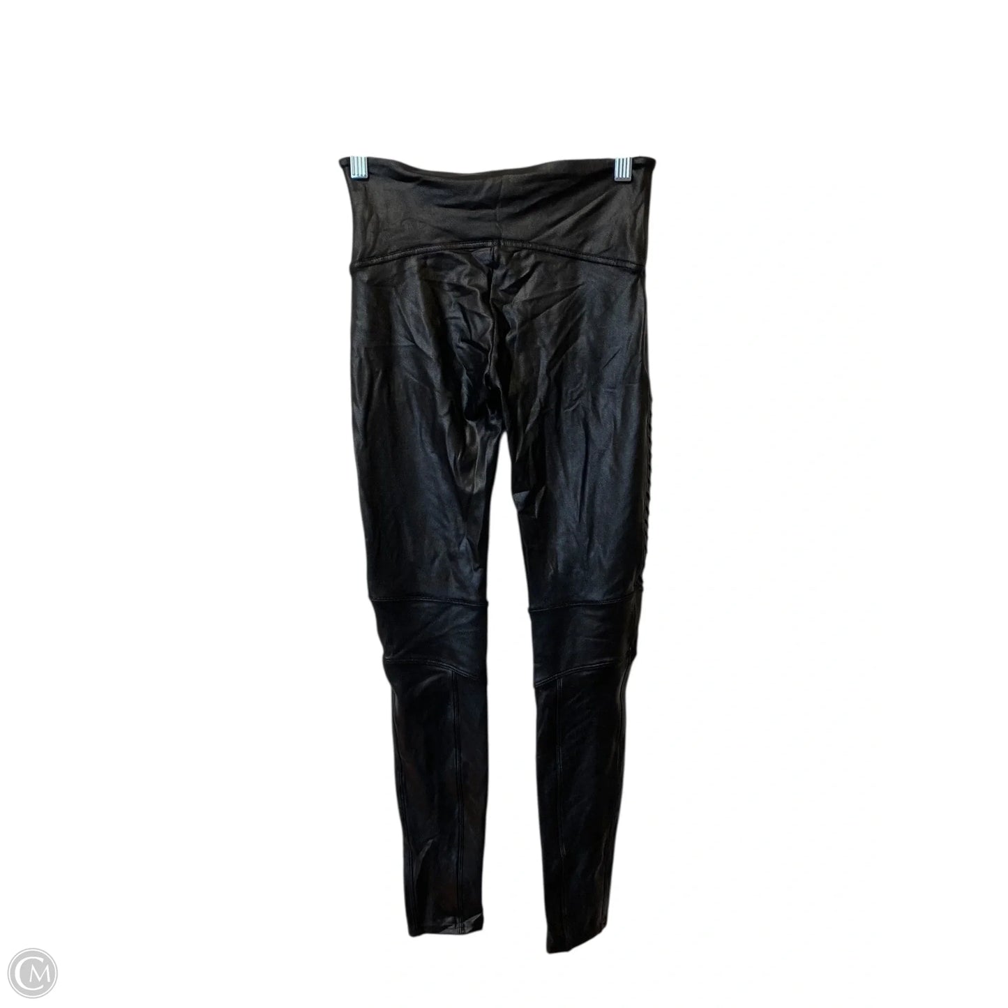 Athletic Leggings By Spanx In Black, Size: M