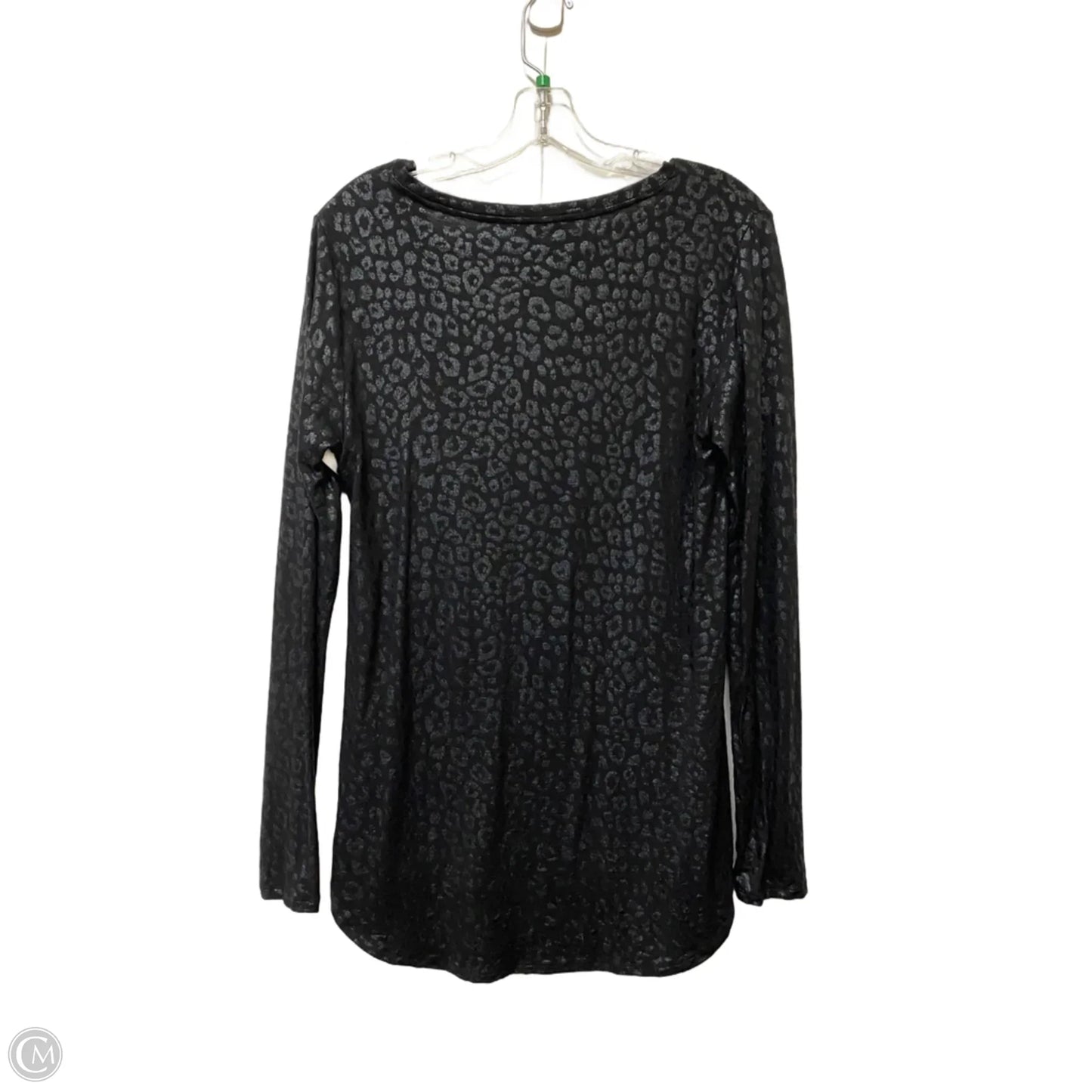 Top Long Sleeve By White House Black Market In Animal Print, Size: S